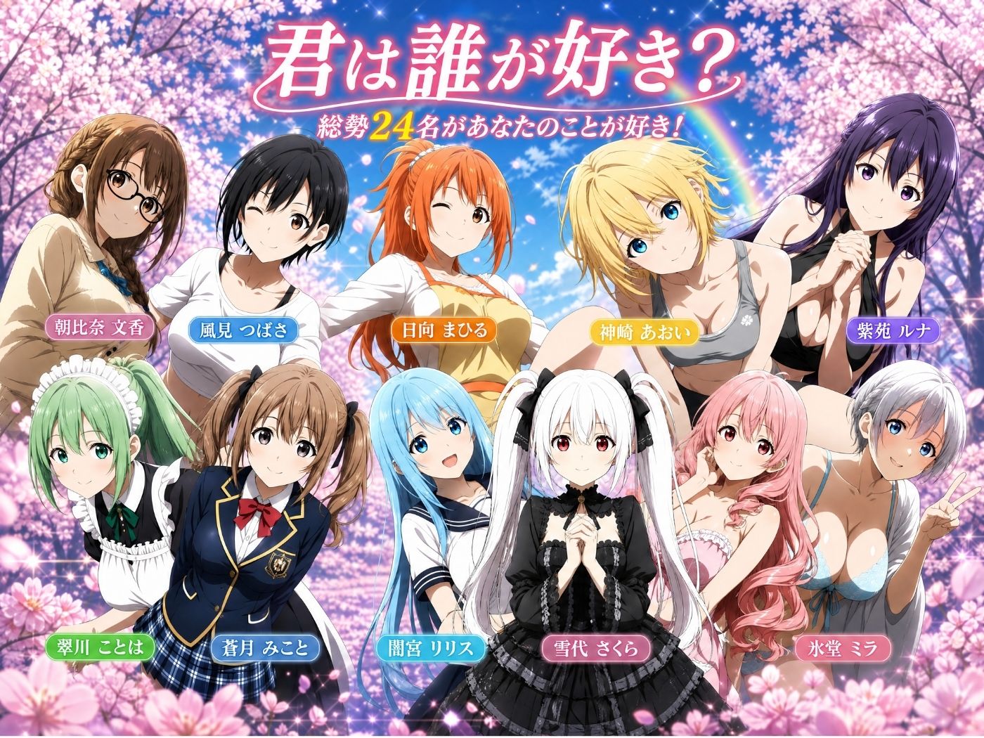 【美麗4K】3年1組あなたの彼女 〜学園生活で出会う最高の彼女たちとの物語〜【ED付き】 サンプル5ページ目