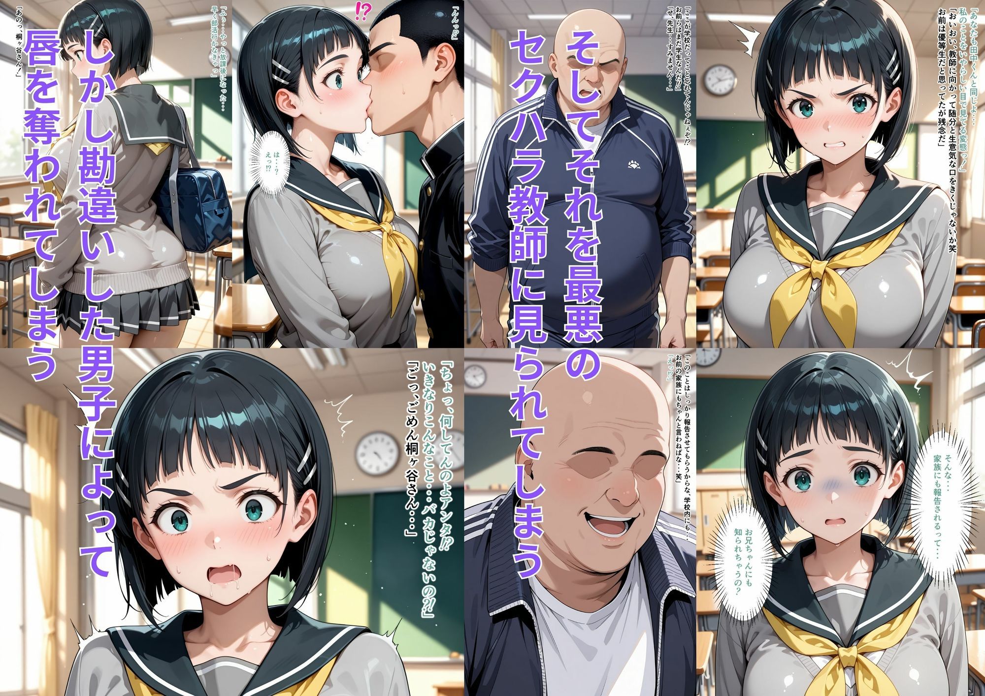 2つの恋と闇 サンプル2ページ目