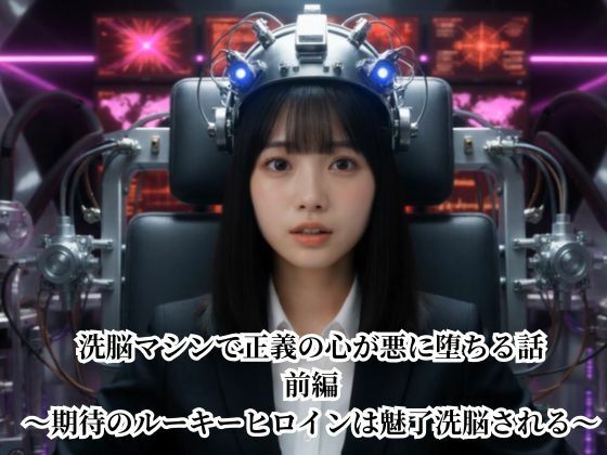 洗脳マシンで正義の心が悪に堕ちる話  前編  〜期待のルーキーヒロインは魅了洗脳される〜