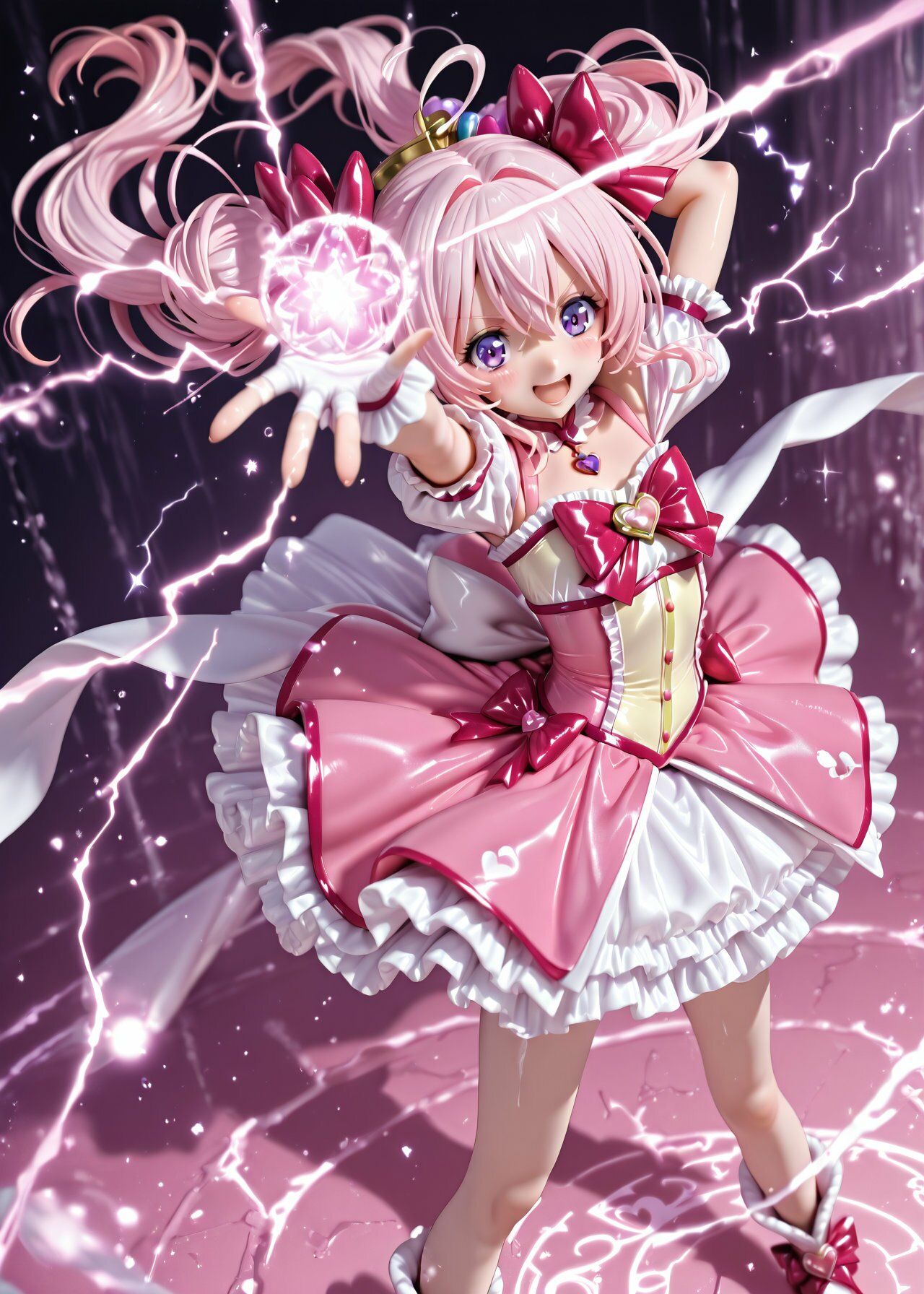 HなPVC  魔法少女と・・・やめられない サンプル1ページ目