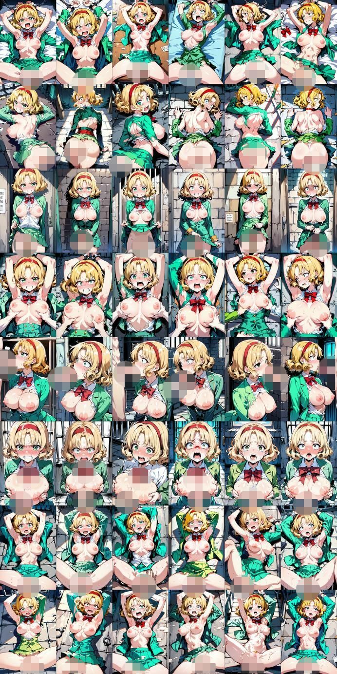 虜囚 セ〇ィーロの女たち（魔法騎士レ〇アース） サンプル9ページ目
