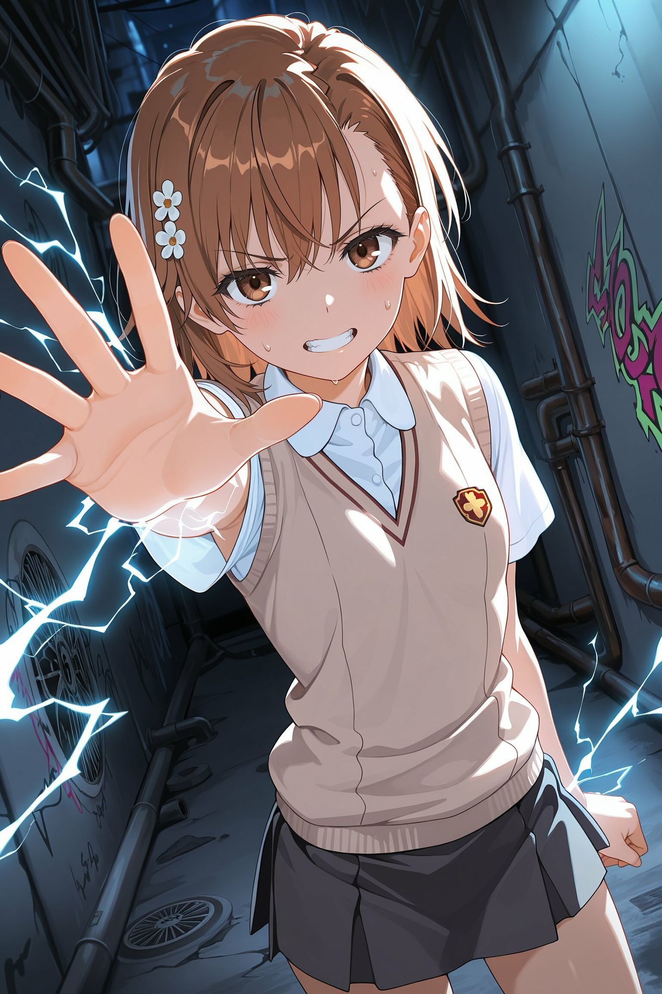 自分を強いと錯覚してしまった少女たちの情けない最後【美琴＆操祈】 サンプル1ページ目