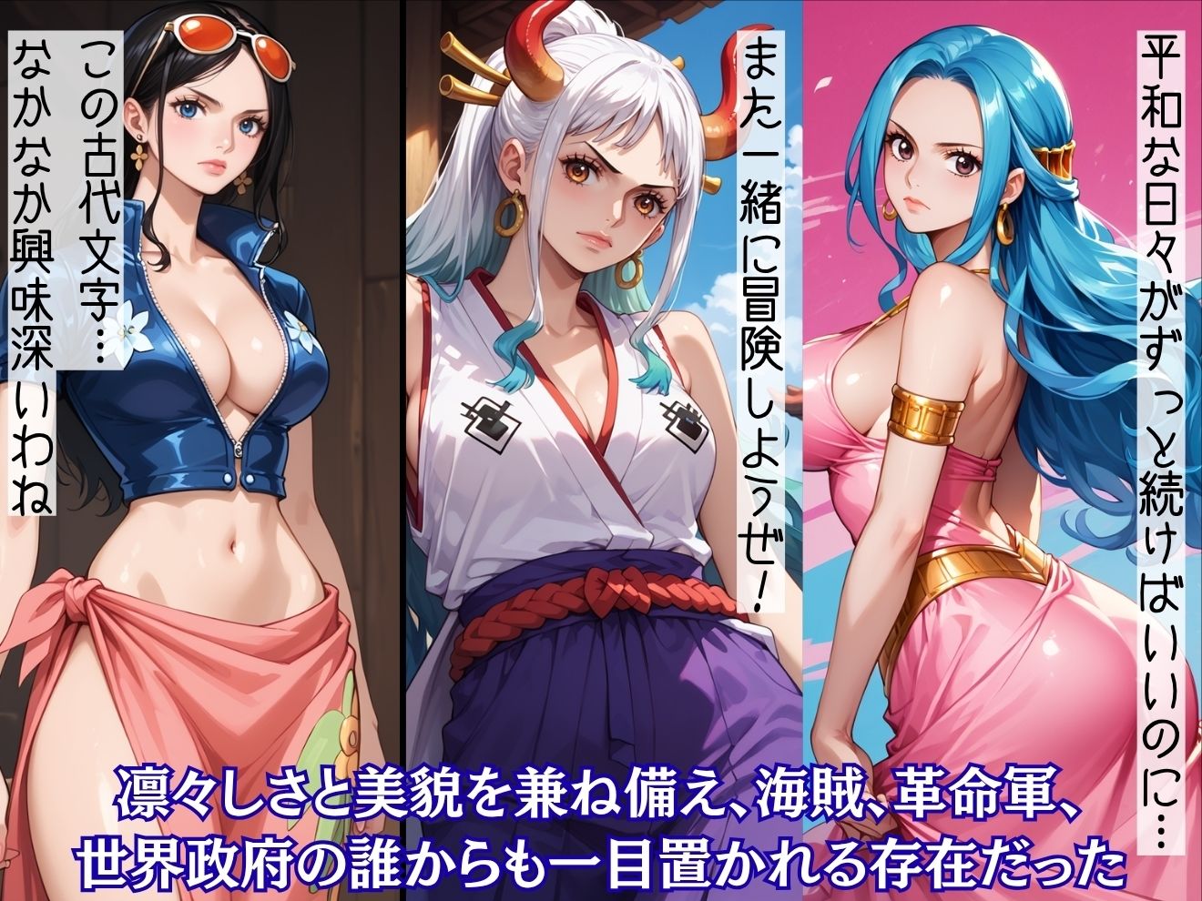 麦わらヒロイン監禁性玩具化計画 ワ〇ピース外伝 サンプル2ページ目