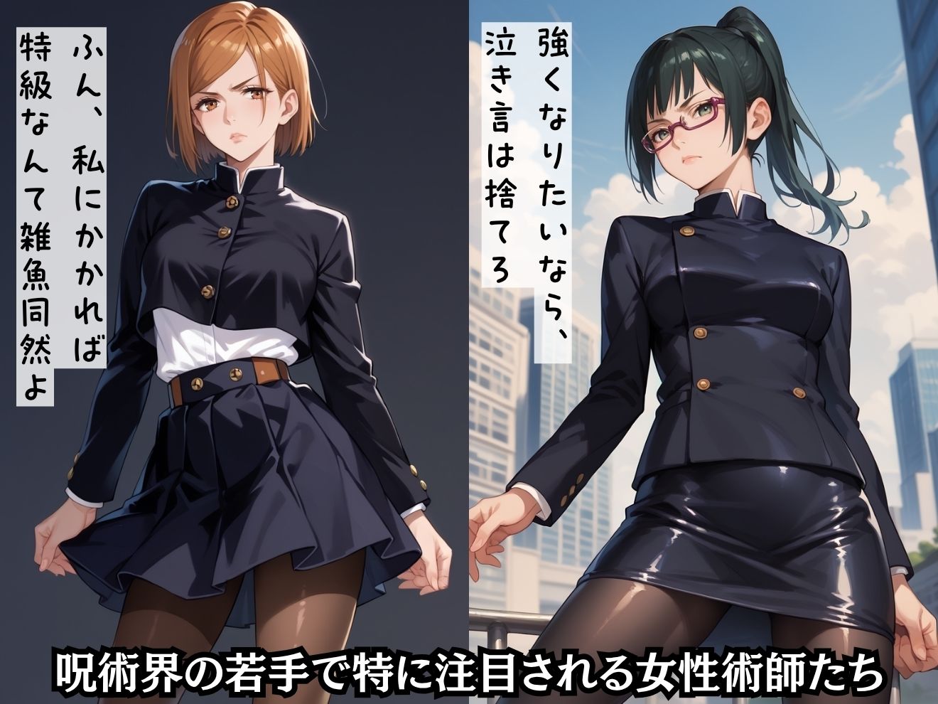 領域展開  淫夢牢獄  呪術女子たちの無間凌● サンプル1ページ目