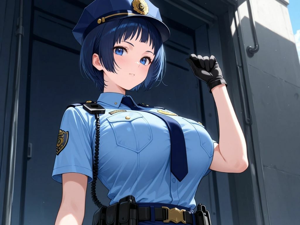 ポリス美女で、ひとぬきっ サンプル1ページ目