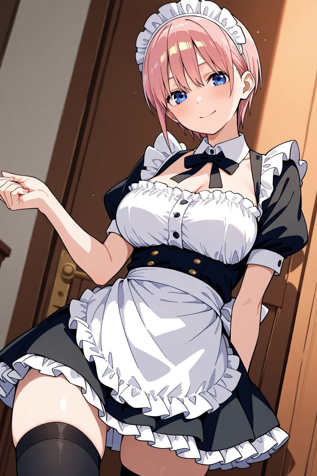 メイド姿の一花ちゃんが可愛すぎた件 サンプル1ページ目