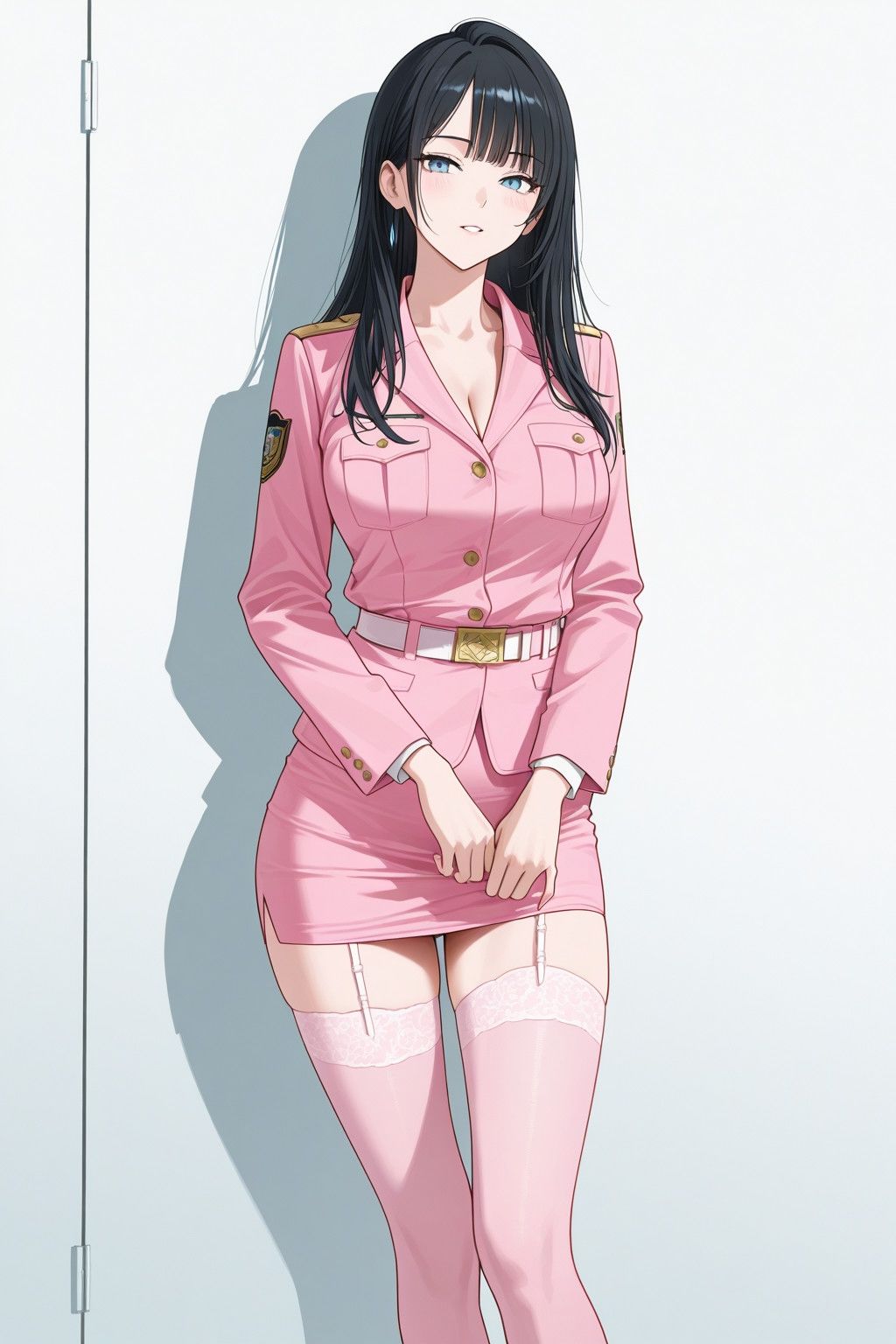 ミニスカ警官は着衣で甘々 サンプル5ページ目