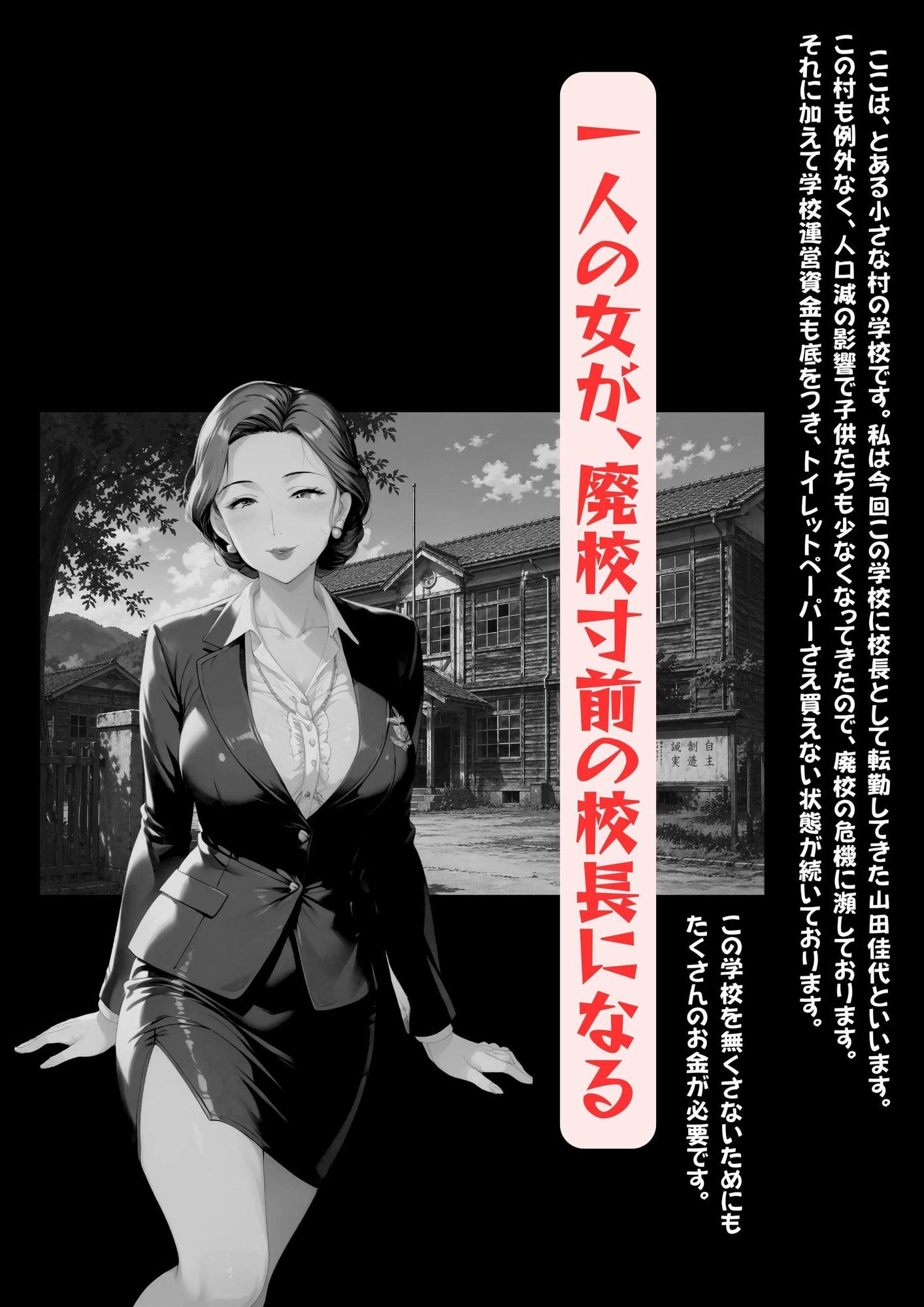 女教師の新ビジネス サンプル1ページ目