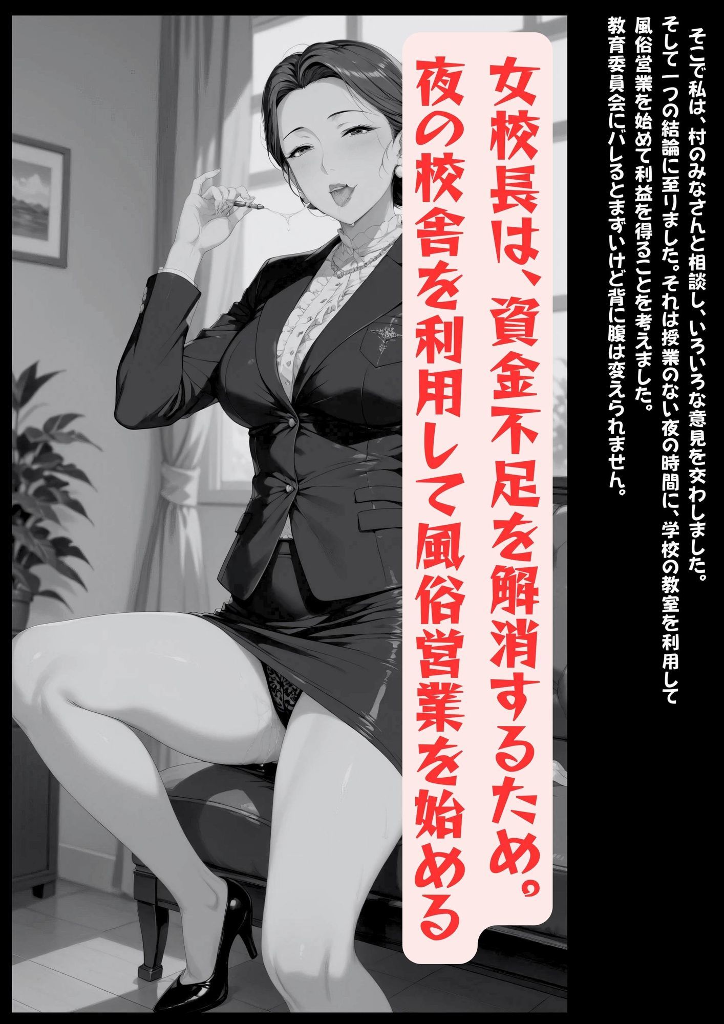女教師の新ビジネス サンプル2ページ目