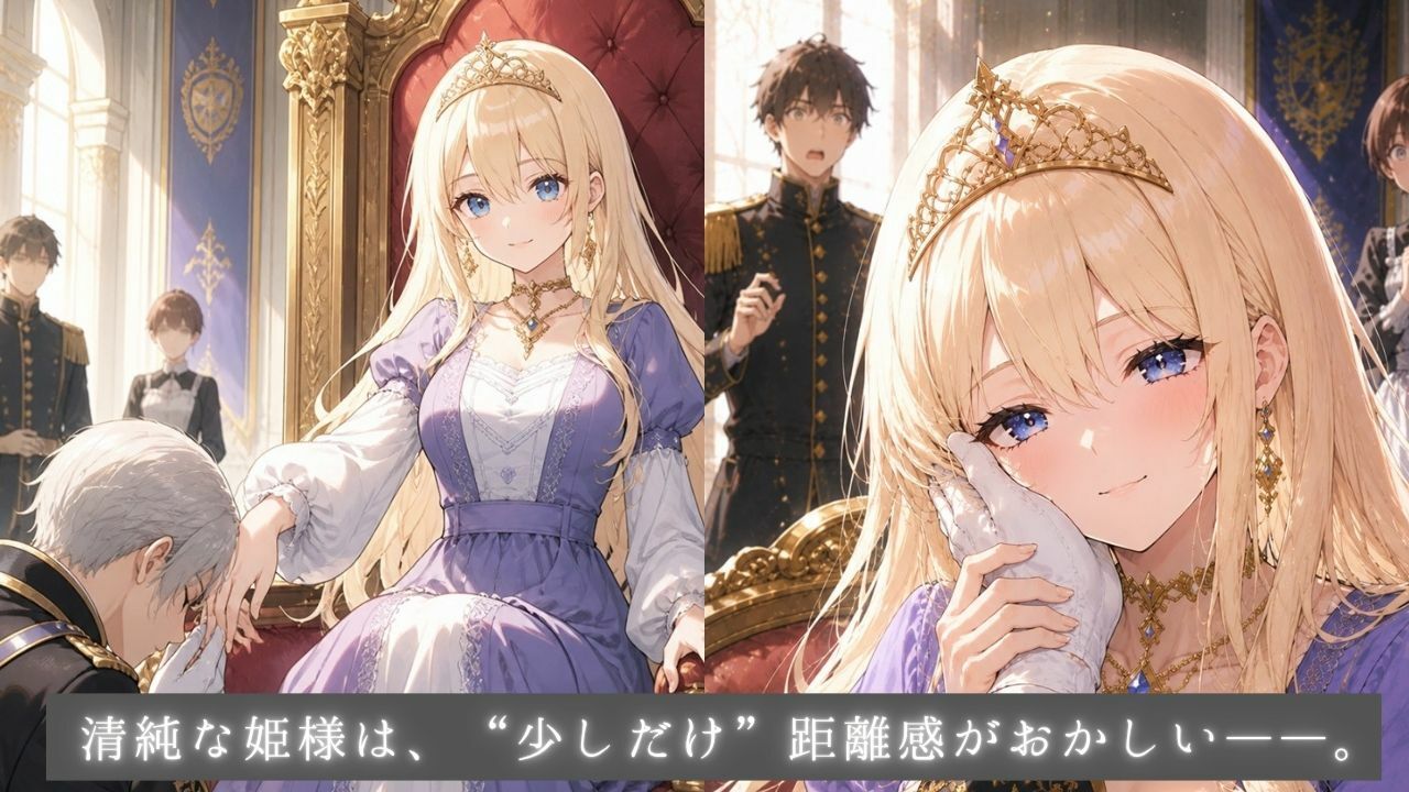 着エロ密着交尾 清純プリンセス5 禁断のスキンシップ〜下着で抱き着く姫様 熱情にこぼれる乳首〜 サンプル3ページ目