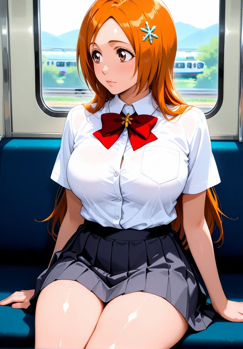 電車痴●  巨乳清楚女子 サンプル1ページ目