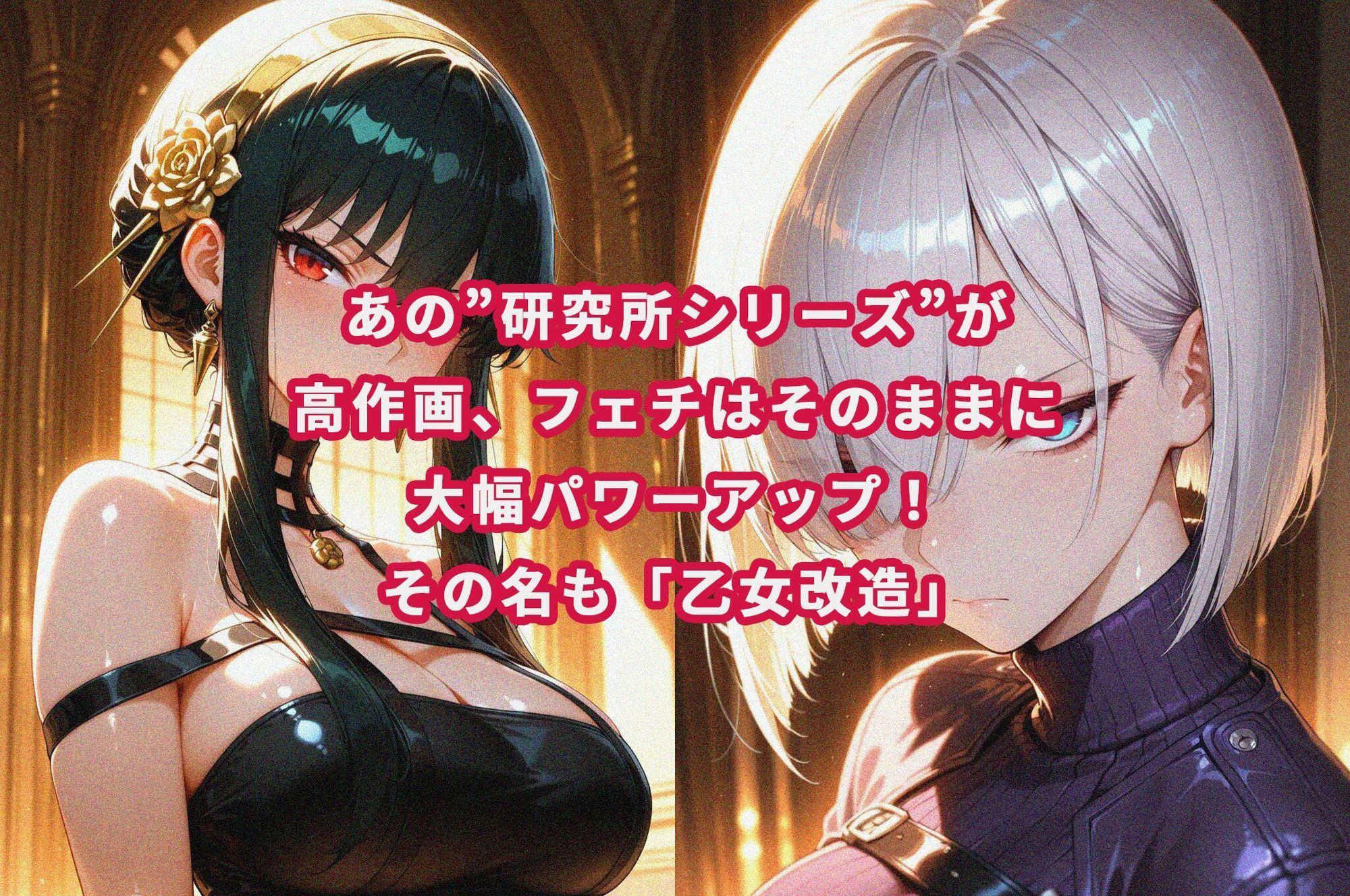 【乙女改造】ヨ〇×フィオ〇 サンプル2ページ目