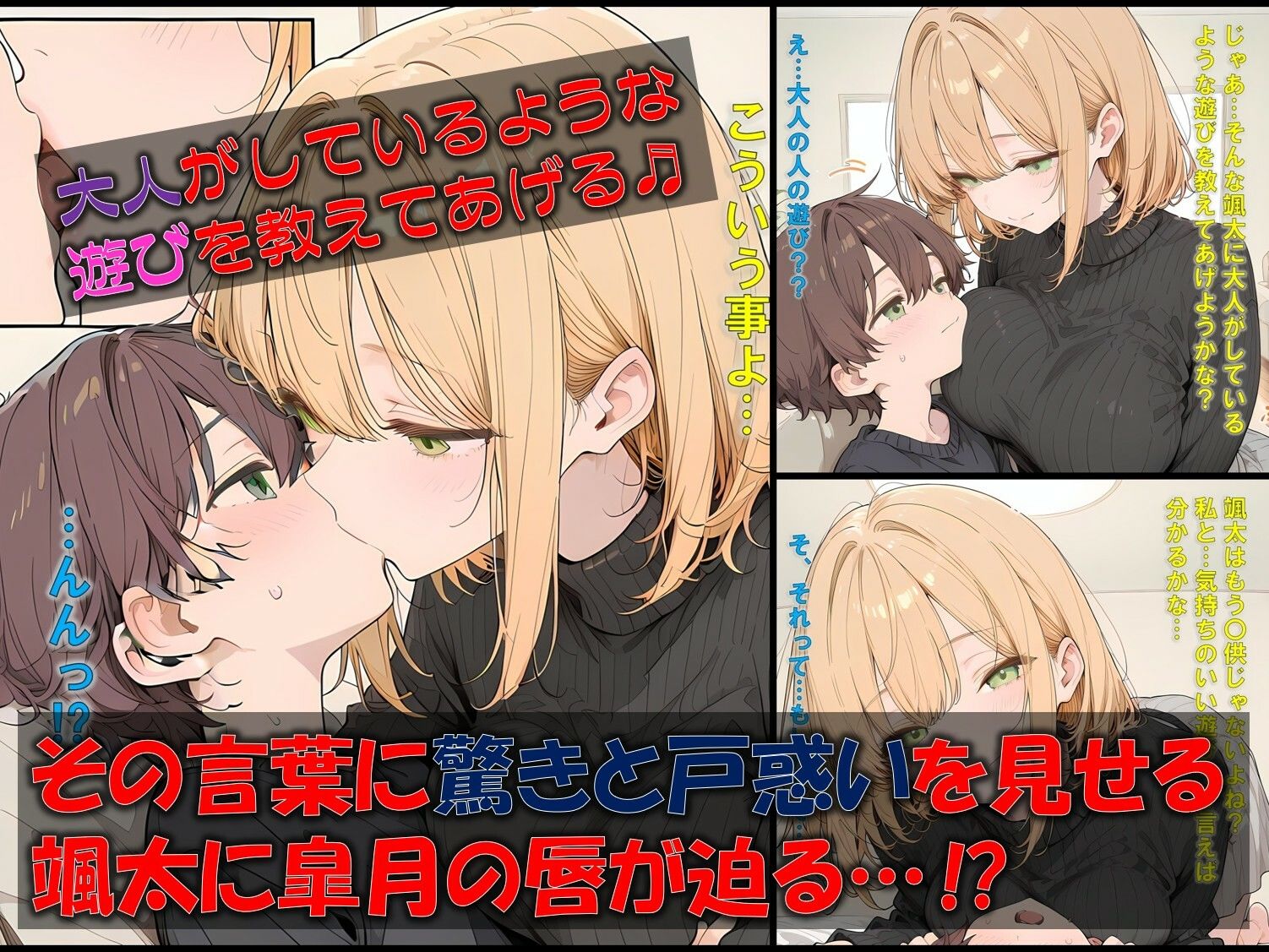 従姉の誘惑〜大人の遊びを体験しちゃうぞ〜 サンプル4ページ目