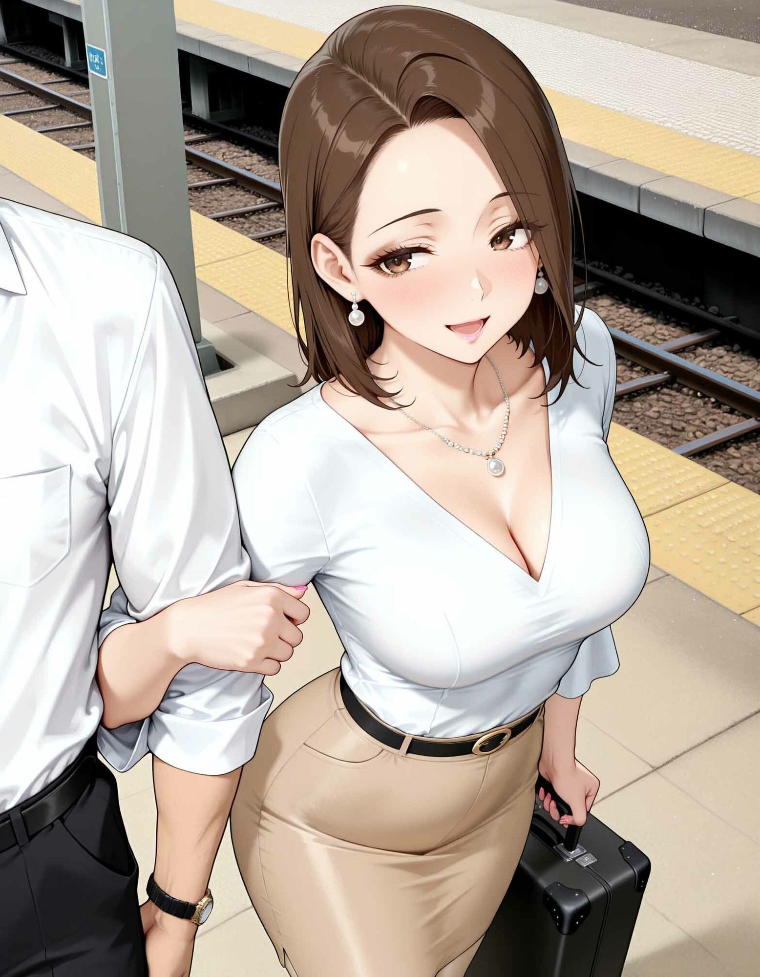 AI@不倫旅行/パンスト娘 サンプル2ページ目