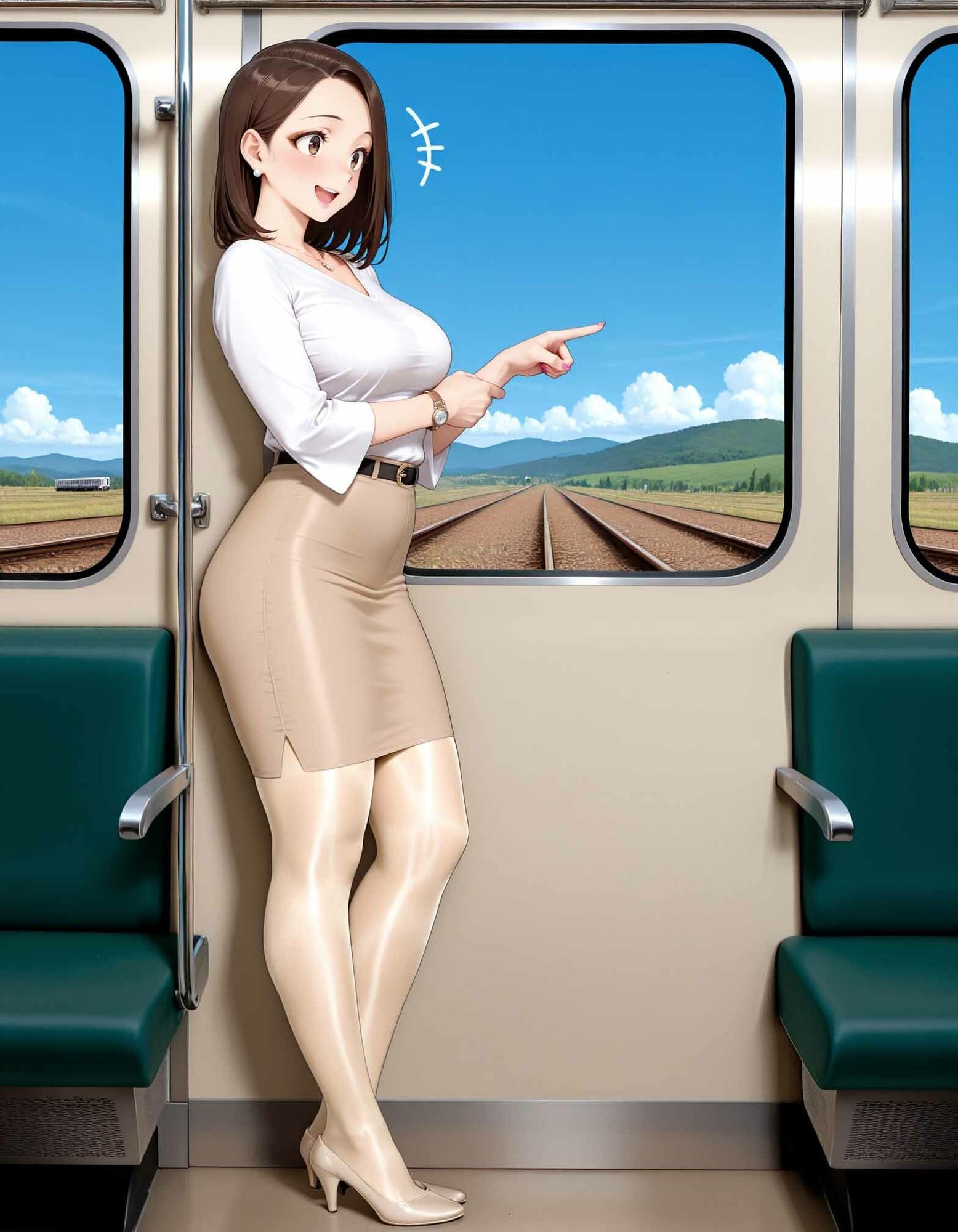 AI@不倫旅行/パンスト娘 サンプル3ページ目
