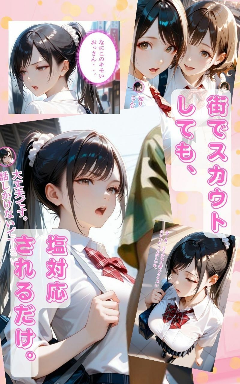 【オヤジ嫌いツンデレ少女征服編】水着撮影会のはずが、いつのまにかおぢさんち〇ぽに沼る話part3 サンプル2ページ目
