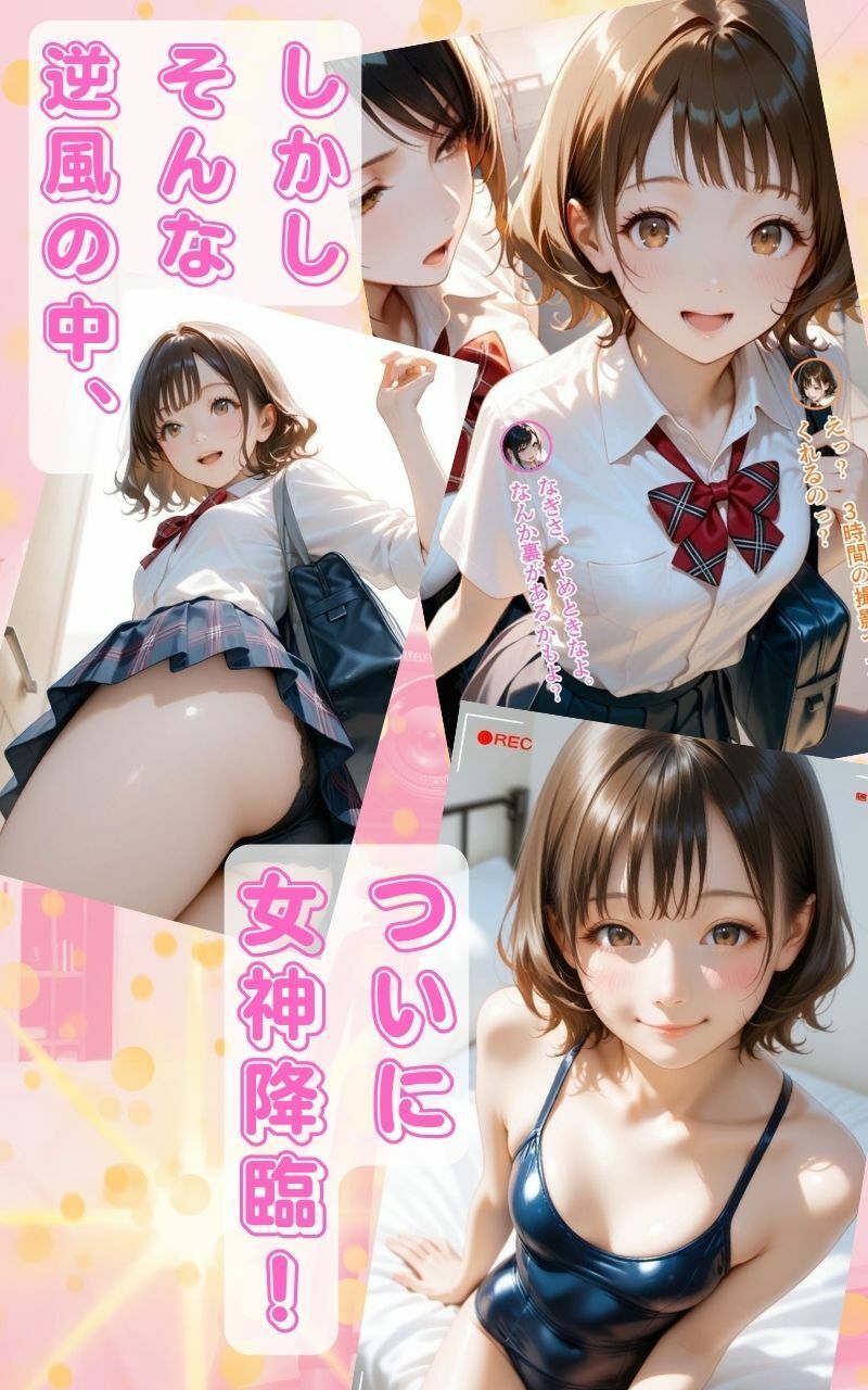 【オヤジ嫌いツンデレ少女征服編】水着撮影会のはずが、いつのまにかおぢさんち〇ぽに沼る話part3 サンプル3ページ目