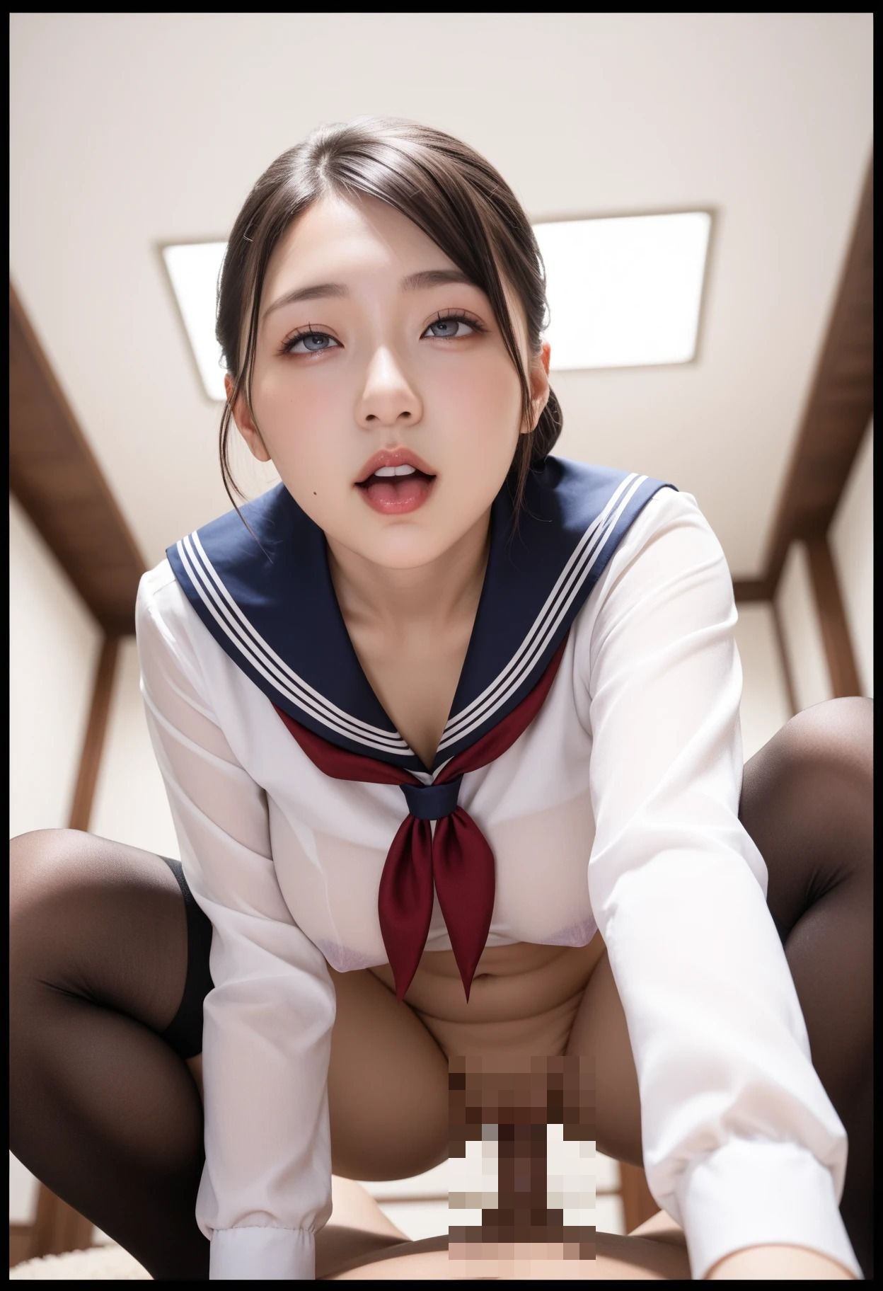 巨乳制服の密着誘惑  220枚完全収録 サンプル7ページ目