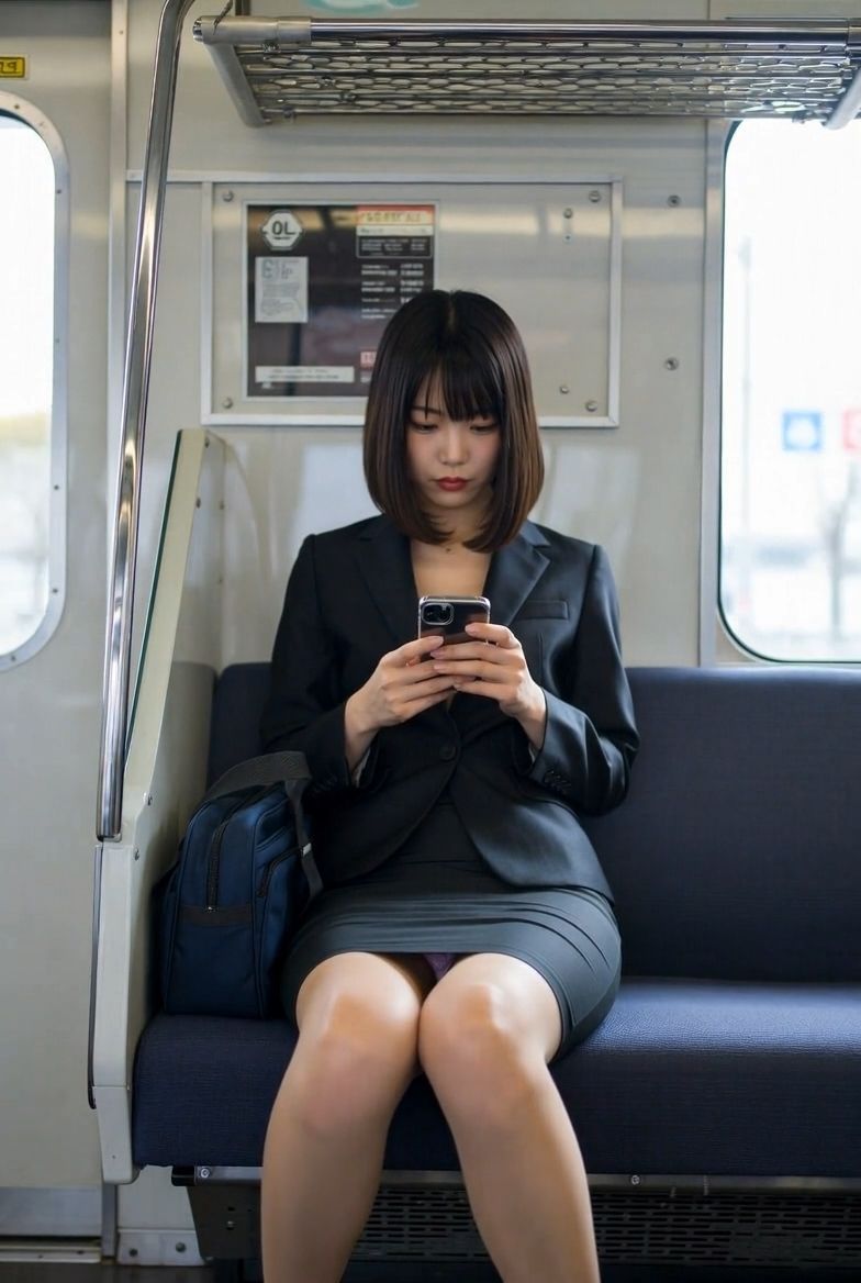無防備OLの対面パンチラ サンプル7ページ目