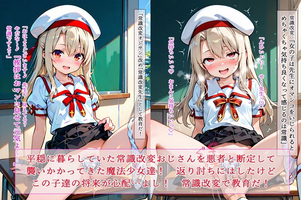 常識改変先生 サンプル1ページ目