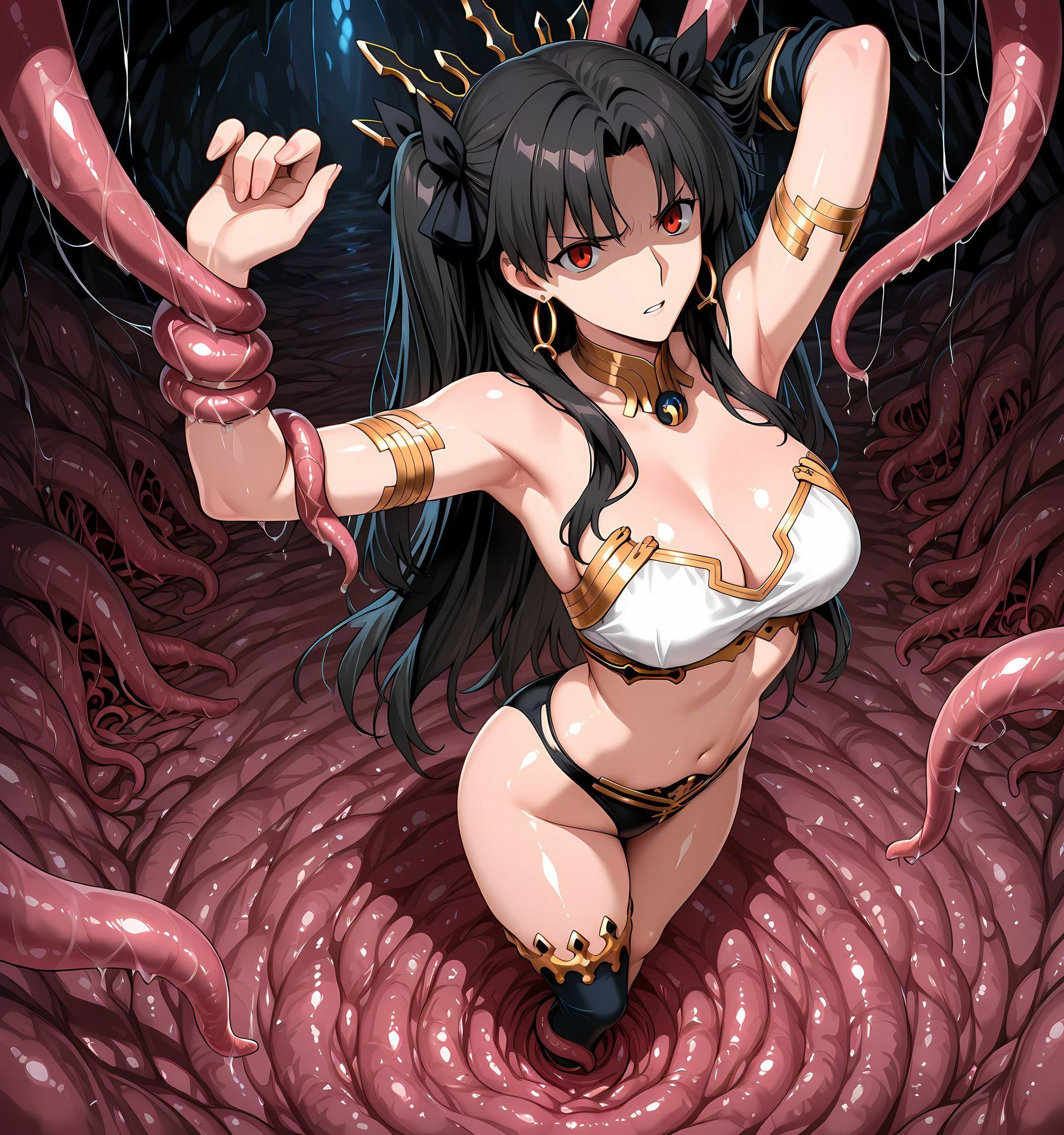 イシュタル洗脳丸呑み悪堕ち〜淫魔化搾精〜 サンプル3ページ目