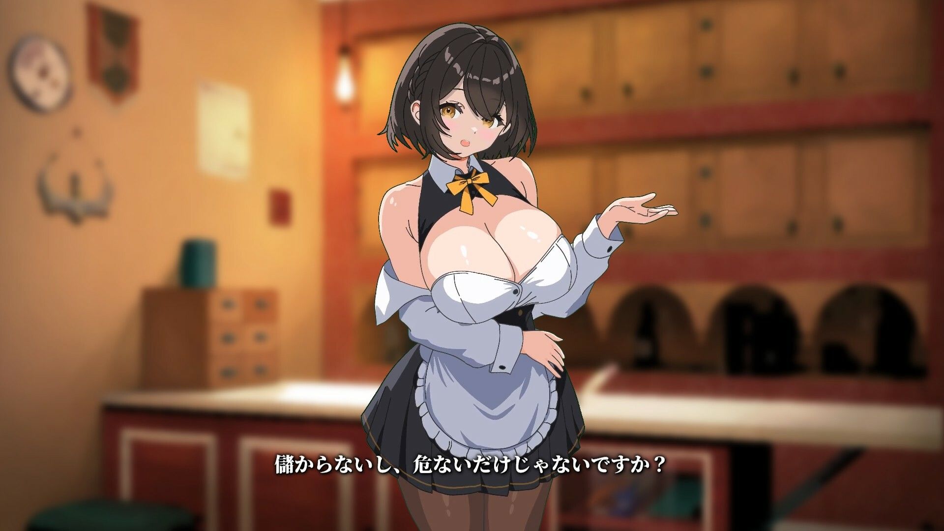 【Live2Dアニメ】冒険者ギルドの受付嬢からの危ない依頼 サンプル3ページ目