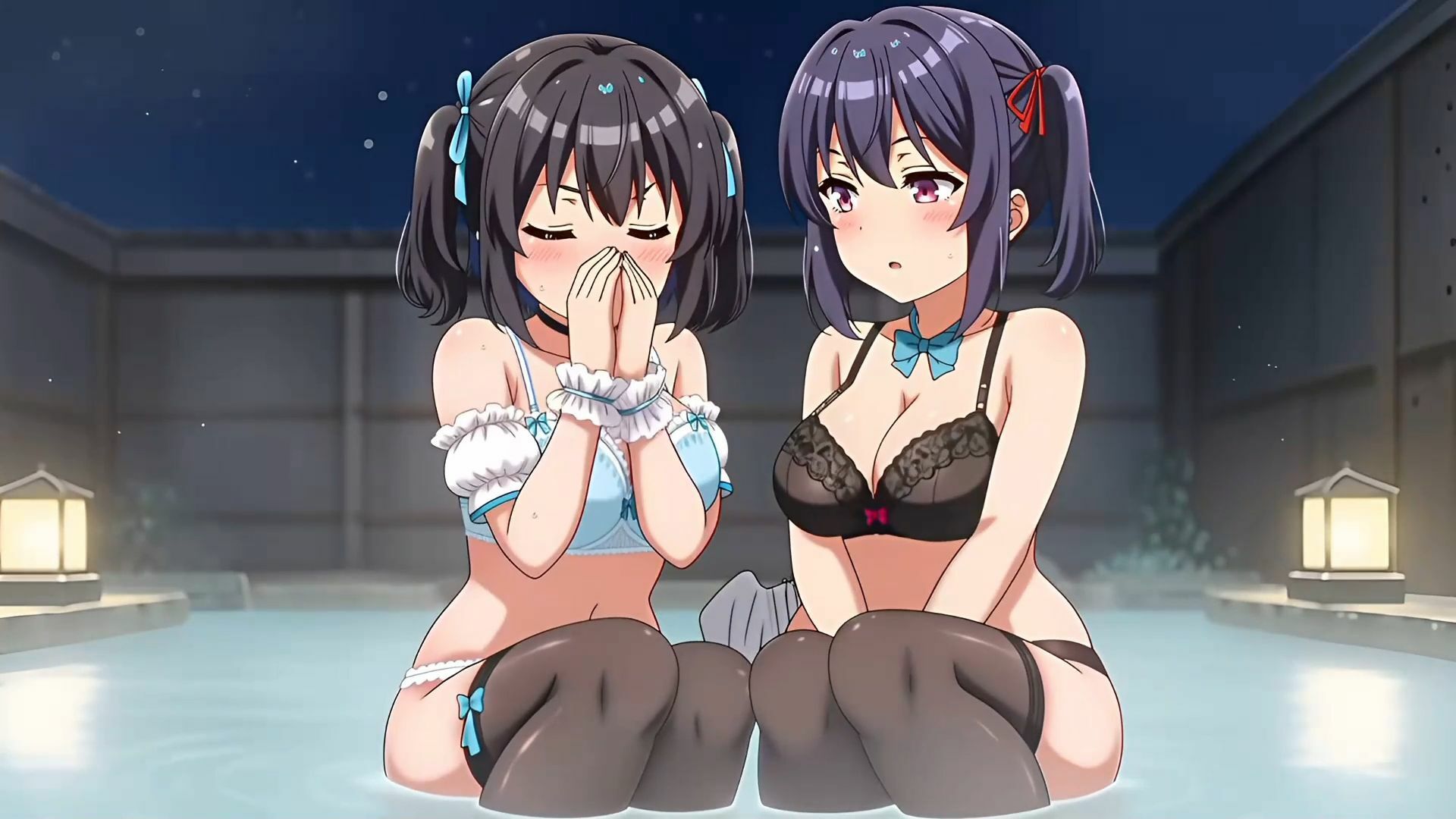 【自信作！】寒がりなくしゃみツインズ（MP4アニメ）/ The Twins Who Sneeze When It’s Cold （MP4 Anime） サンプル7ページ目