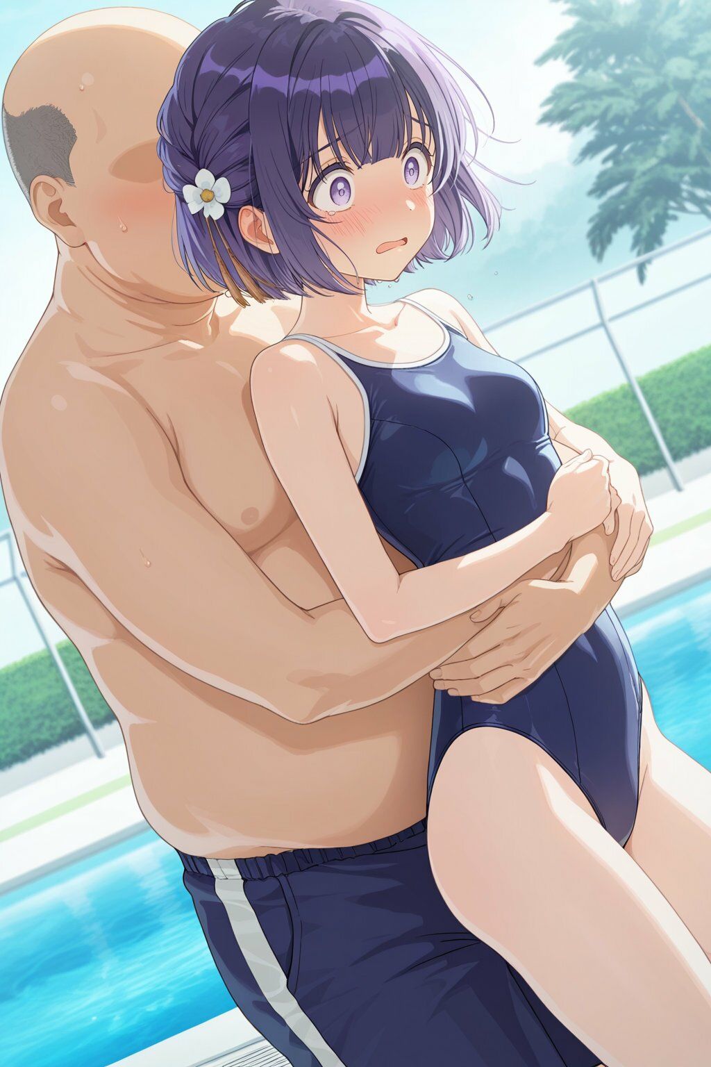 秦谷○鈴 キモおじ強●種付け サンプル2ページ目