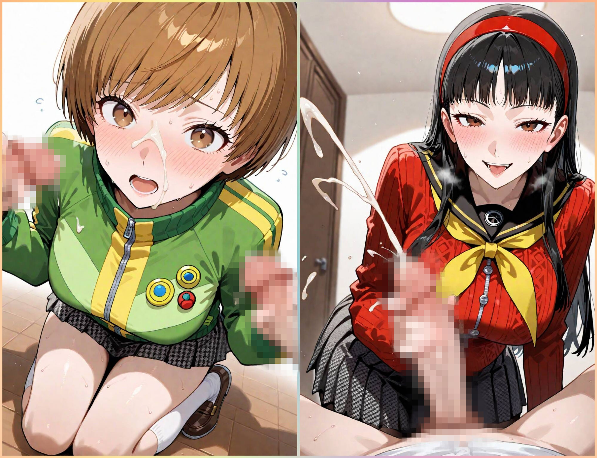 あまあまえっちタイム  ペ〇ソナ4編 サンプル2ページ目