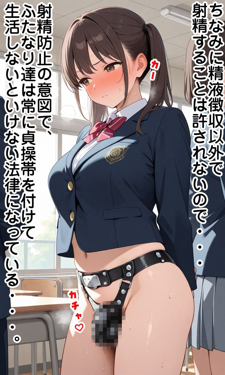 ふたなり射精管理世界 サンプル4ページ目