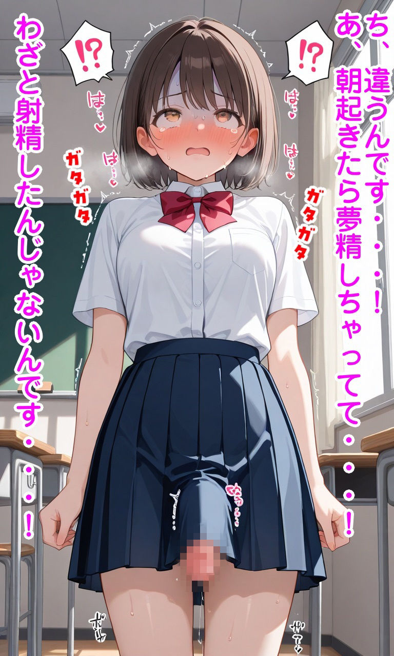 ふたなり射精管理世界 サンプル8ページ目