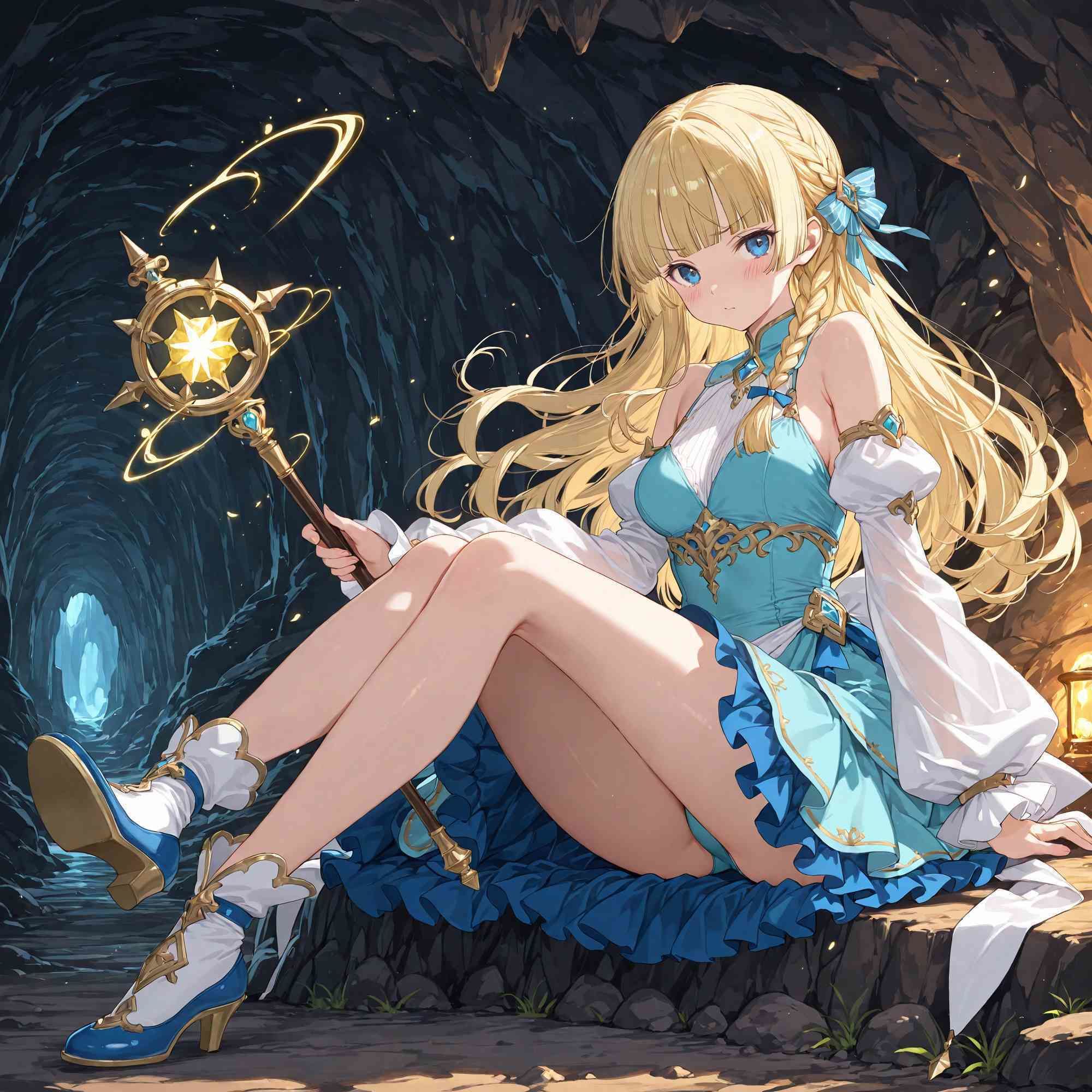 見下してきた女魔法使いを夜のスキルでわからせる！3 サンプル6ページ目