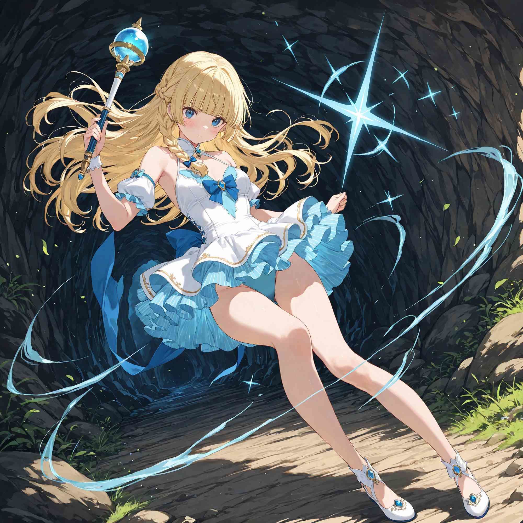 見下してきた女魔法使いを夜のスキルでわからせる！3 サンプル7ページ目
