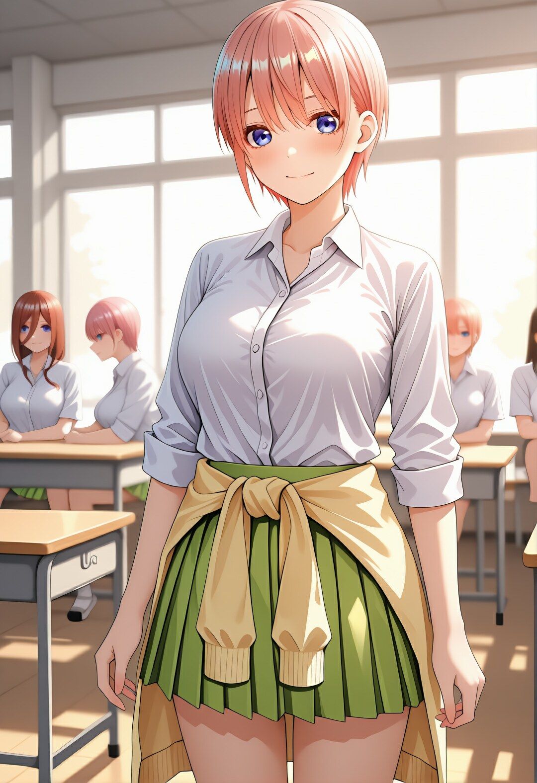 五等分のSEX  学園編  〜中〇一花の場合〜 サンプル1ページ目