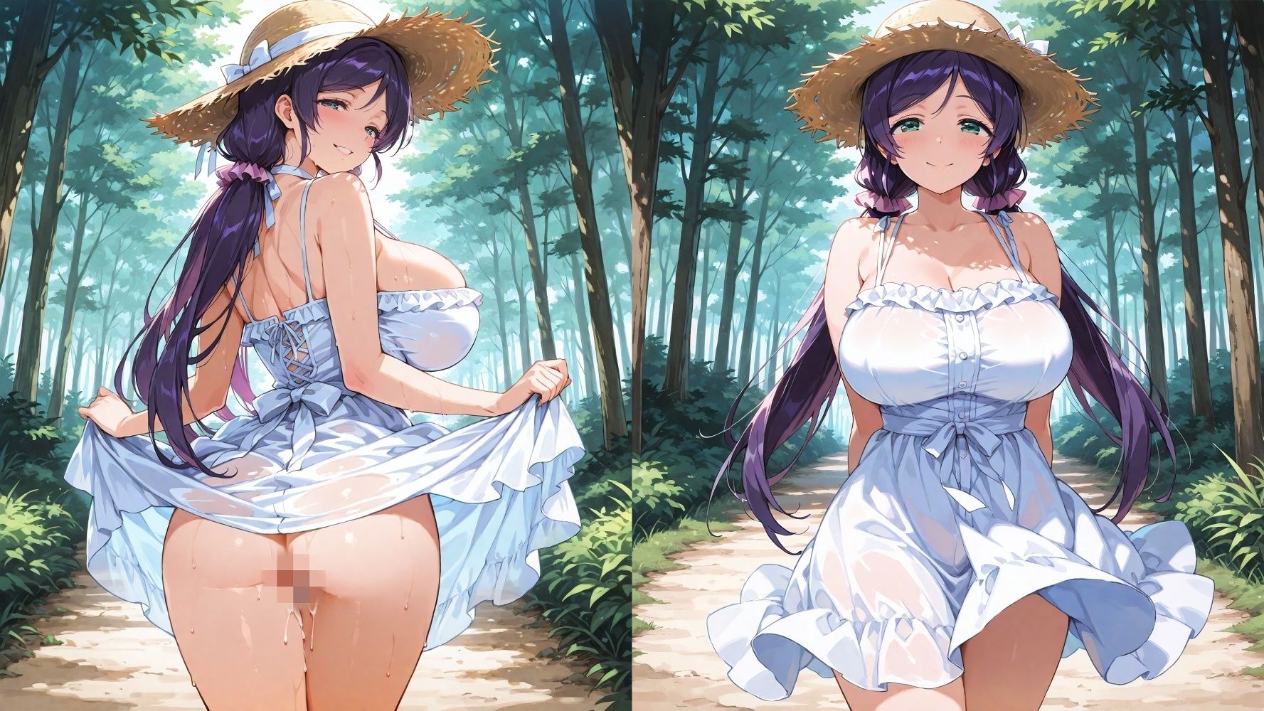 のぞみとえっち  温泉お泊り編 サンプル1ページ目