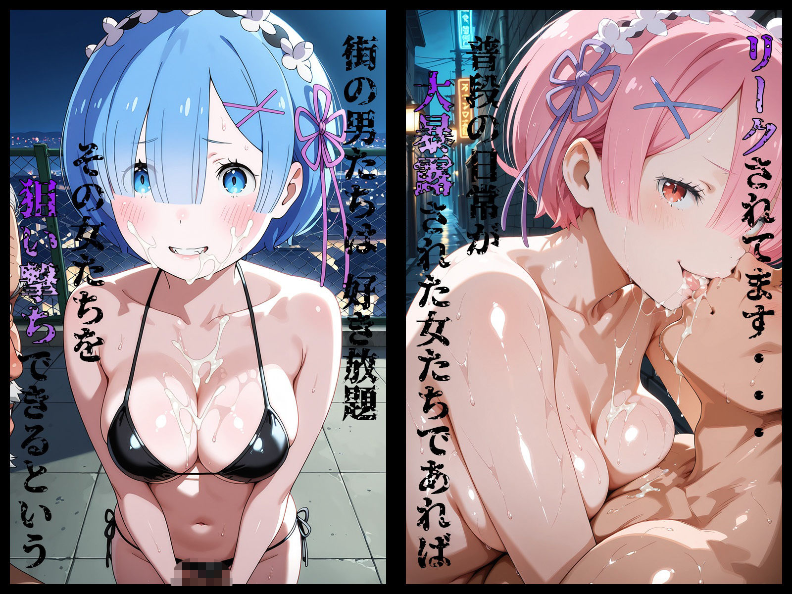 その女たちリークされてます〜レ○＆ラ○編〜 サンプル1ページ目