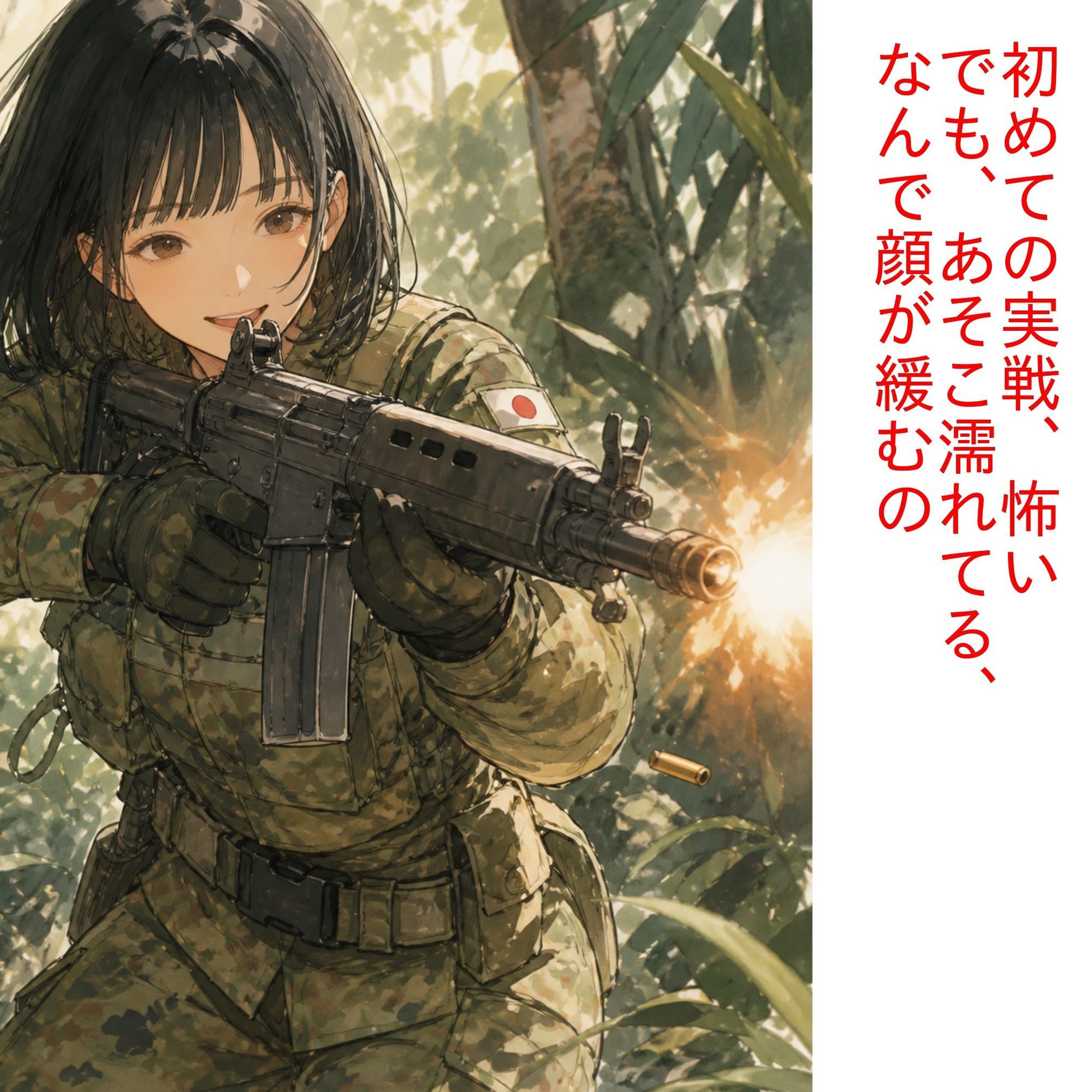 ［女性自衛官戦う」から サンプル1ページ目