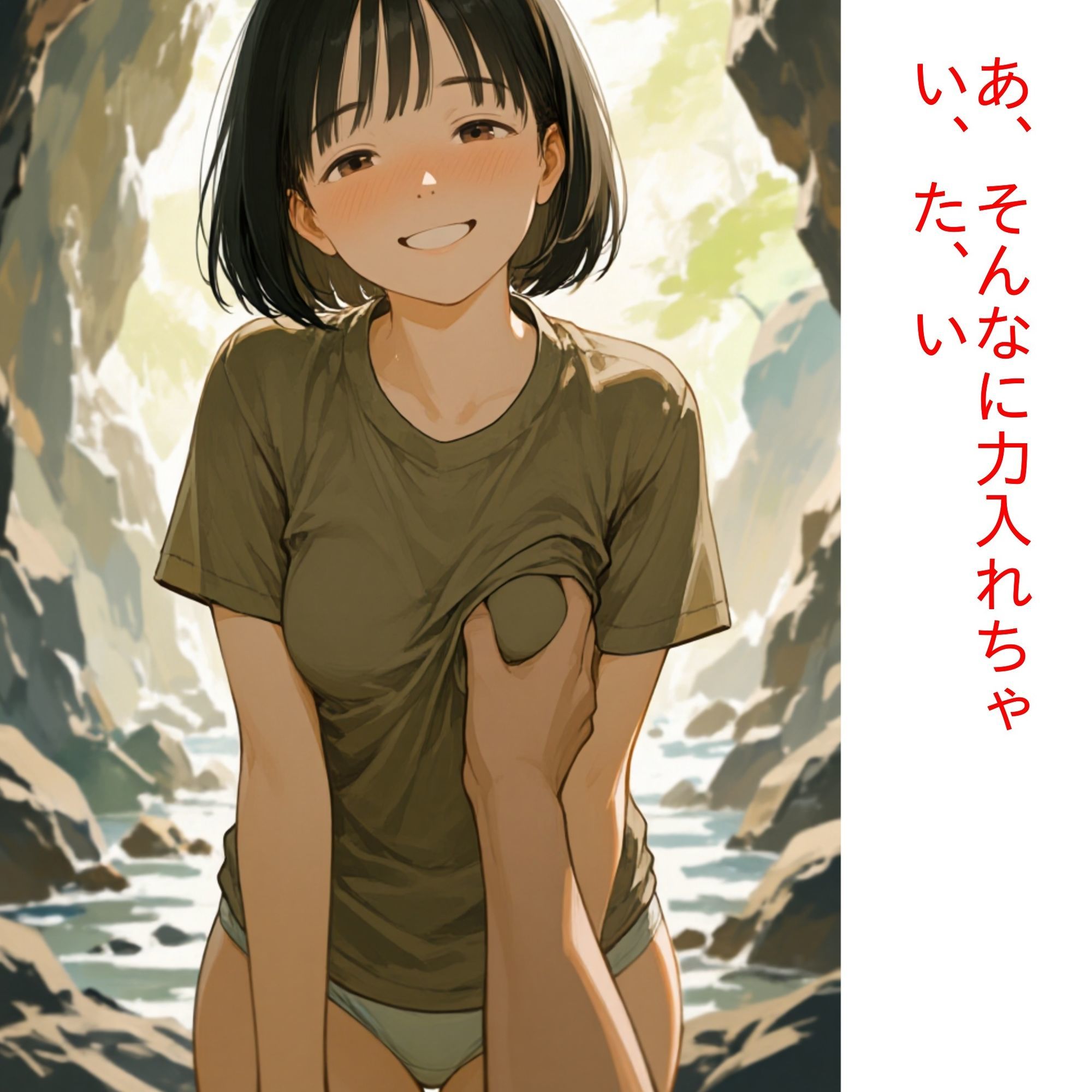 ［女性自衛官戦う」から サンプル2ページ目
