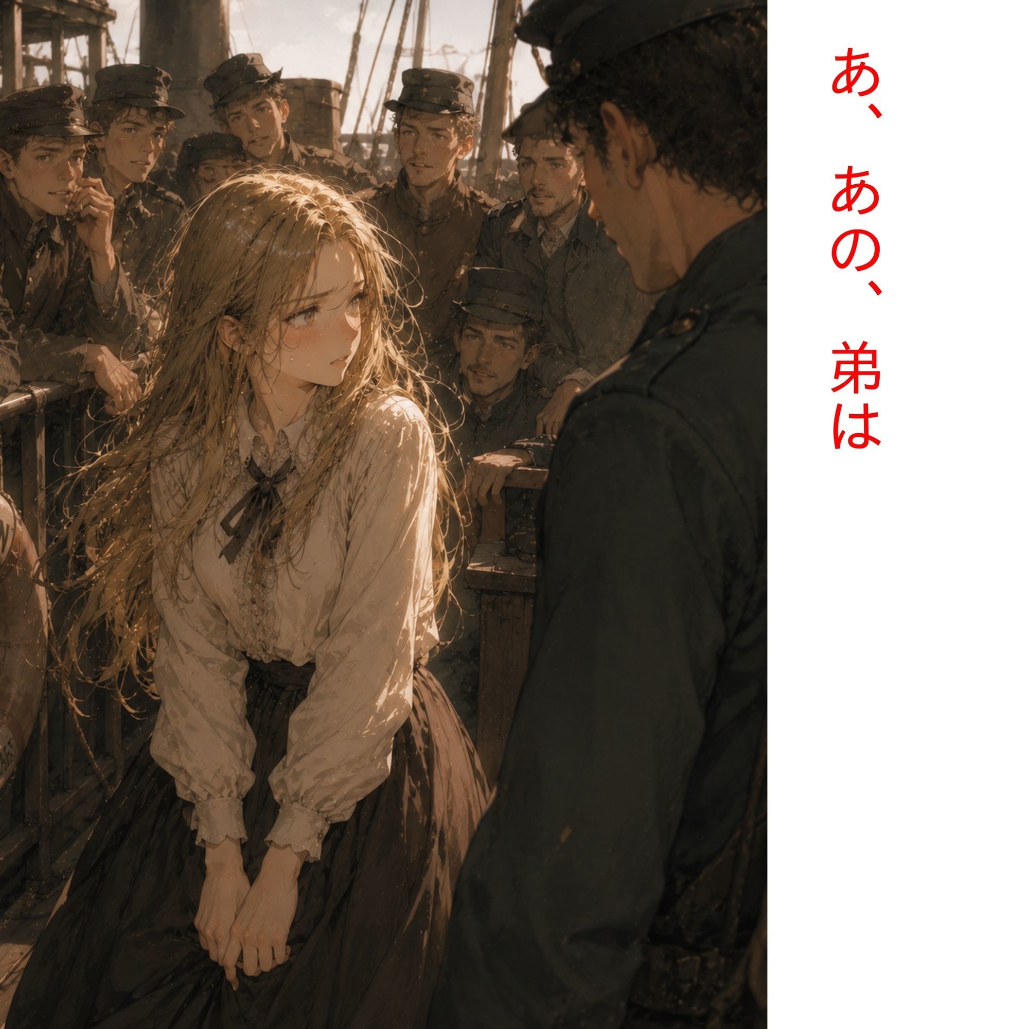 ［女性自衛官戦う」から サンプル4ページ目