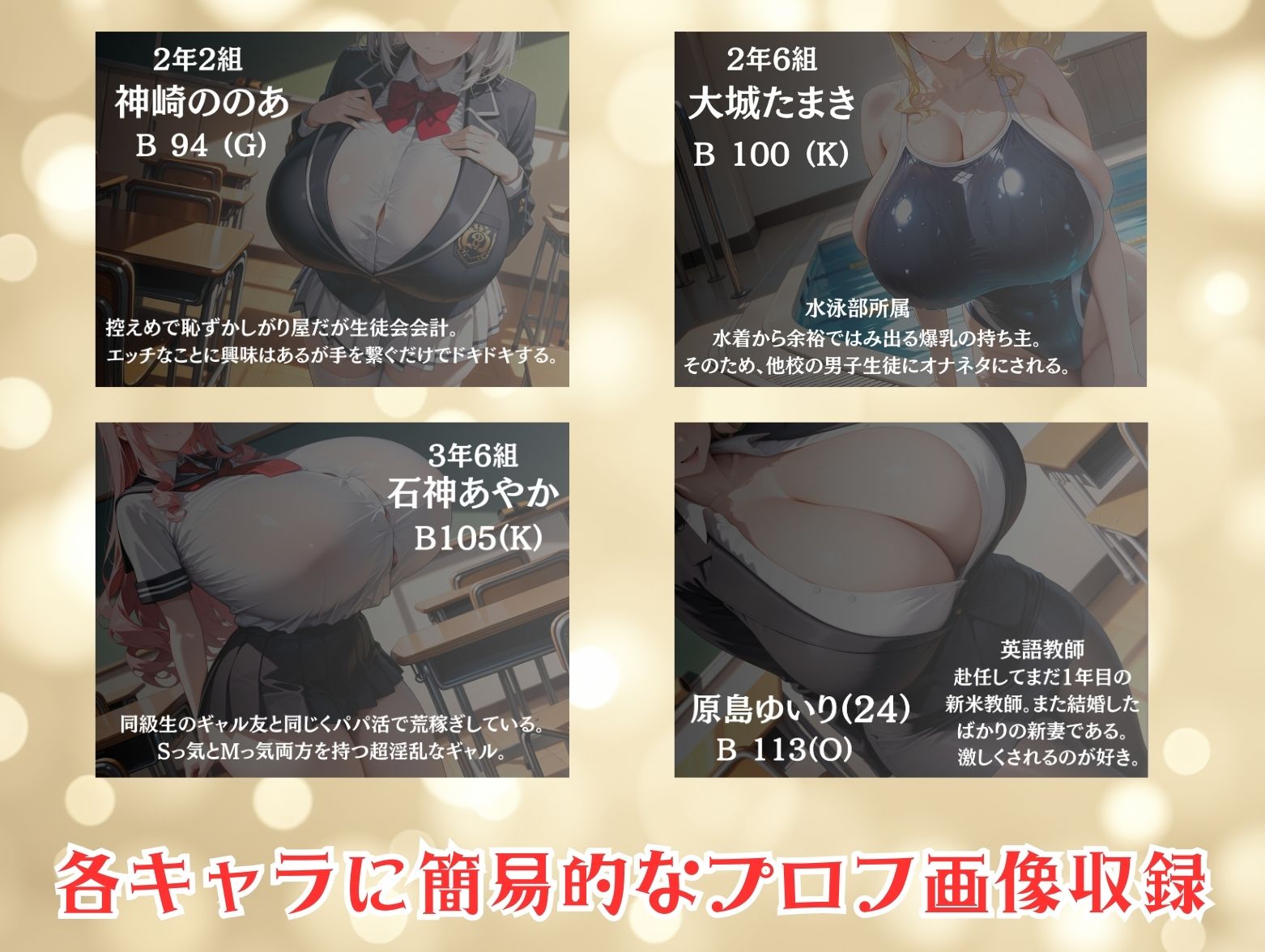 巨乳だけの元女学園着衣セックス集総集編 サンプル3ページ目