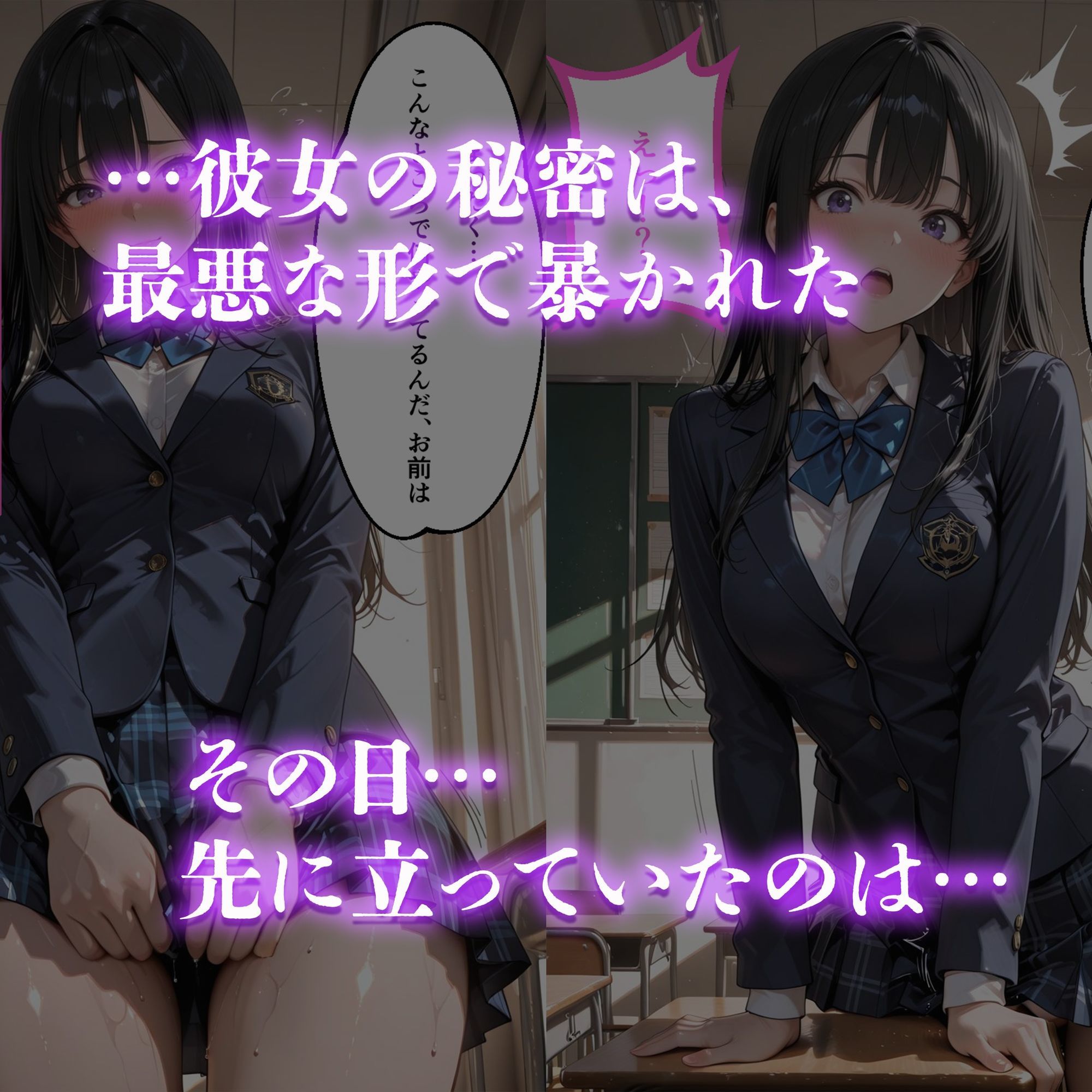 黒髪清楚なお嬢様JKの堕落記録  〜優等生の隠された淫欲〜 サンプル3ページ目