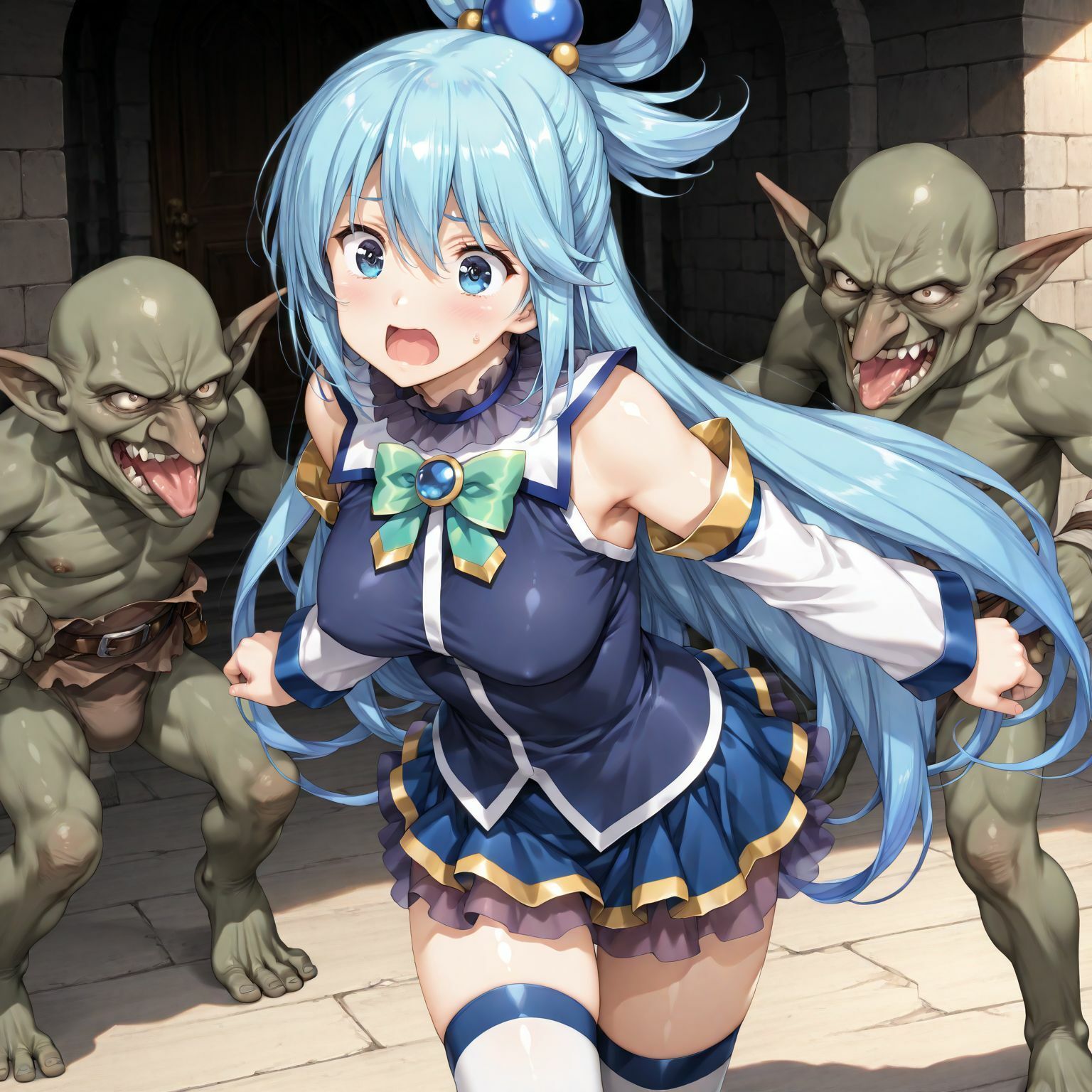 女神の敗北 サンプル1ページ目