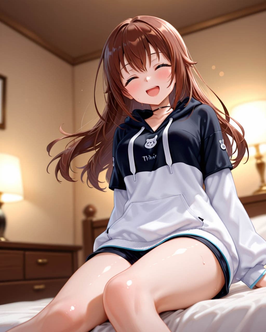 ノリノリでご奉仕してくれるときのそ〇ちゃんと種付けプレイ サンプル1ページ目