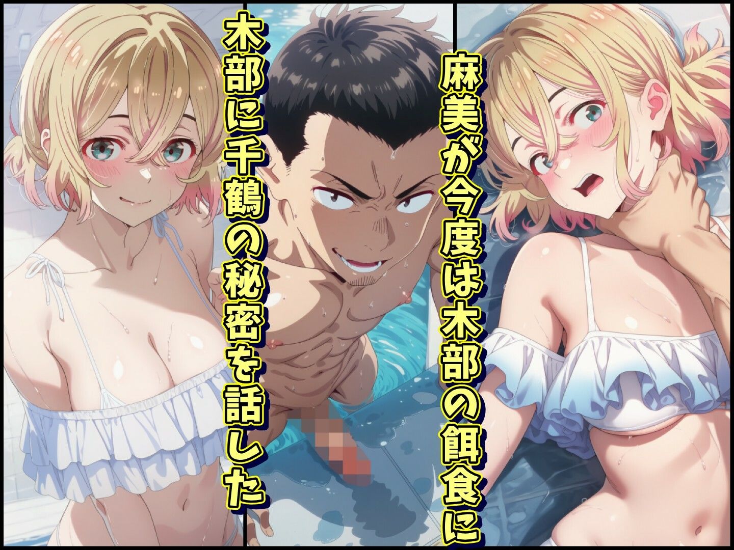 ヒロイン達が木部君に犯●れる  彼女、お借りします  水原千鶴  七海麻美 サンプル5ページ目