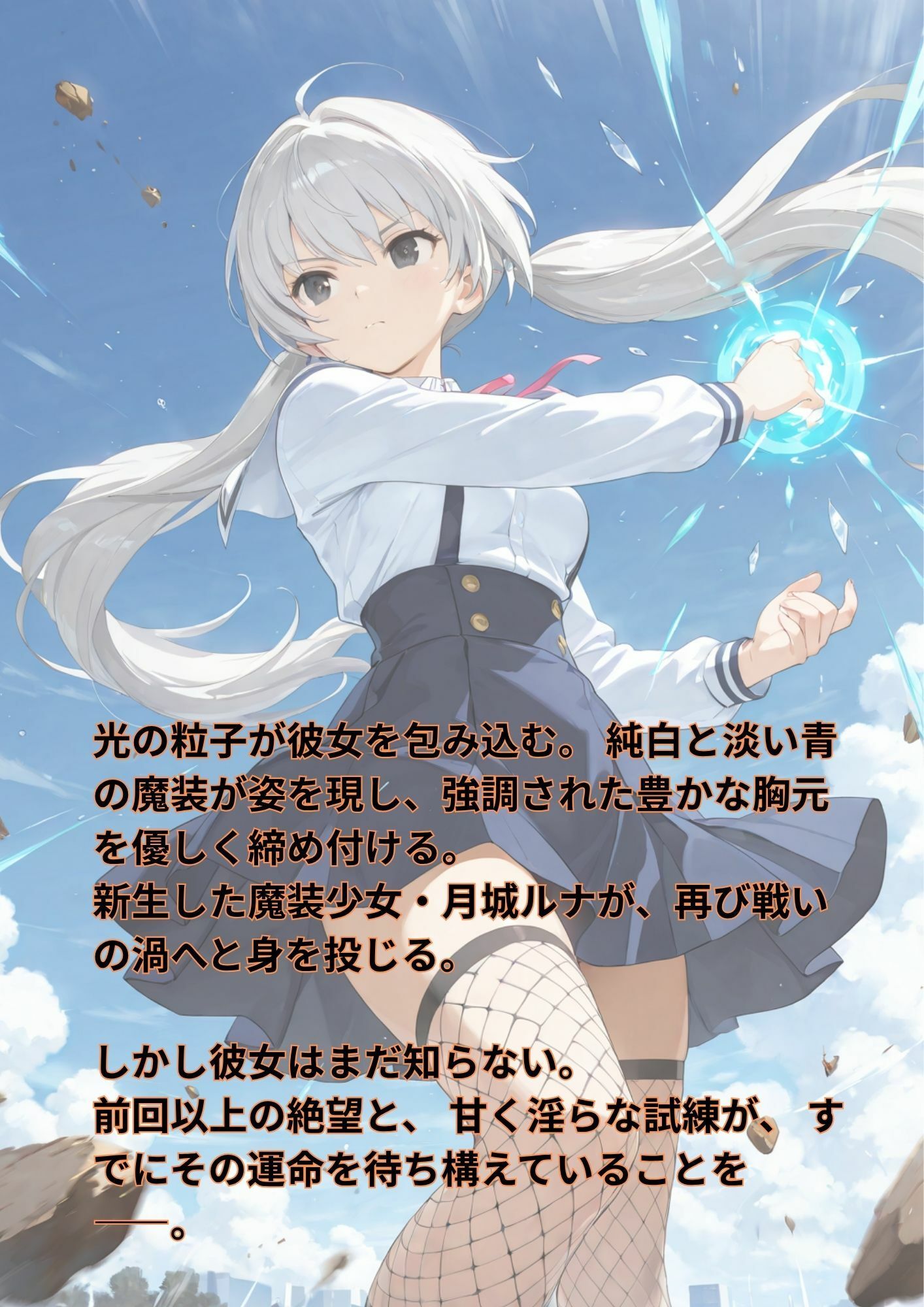 魔法少女ルナ2  再覚醒と、孕まされし深淵の調教 サンプル3ページ目