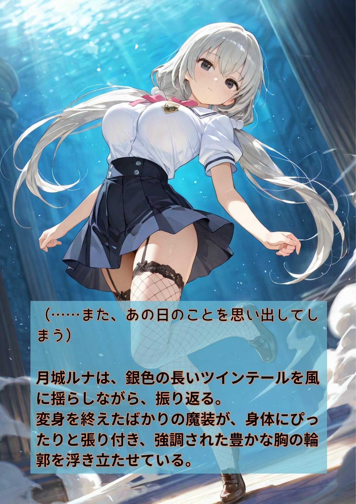 魔法少女ルナ2  再覚醒と、孕まされし深淵の調教 サンプル4ページ目