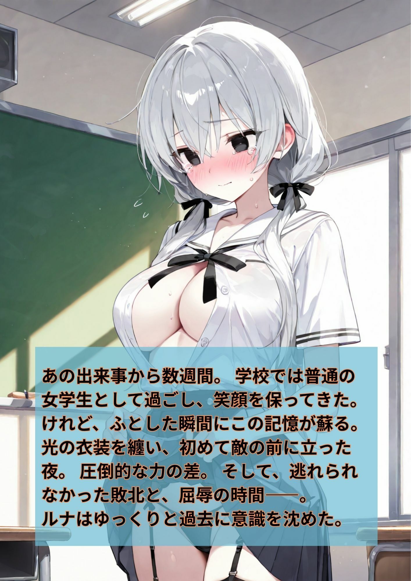 魔法少女ルナ2  再覚醒と、孕まされし深淵の調教 サンプル6ページ目