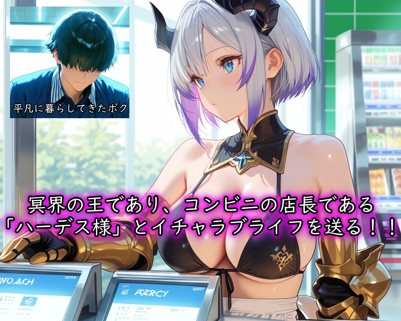 【ゴウェザフざえもんR】漆黒のハーデス店長R サンプル2ページ目