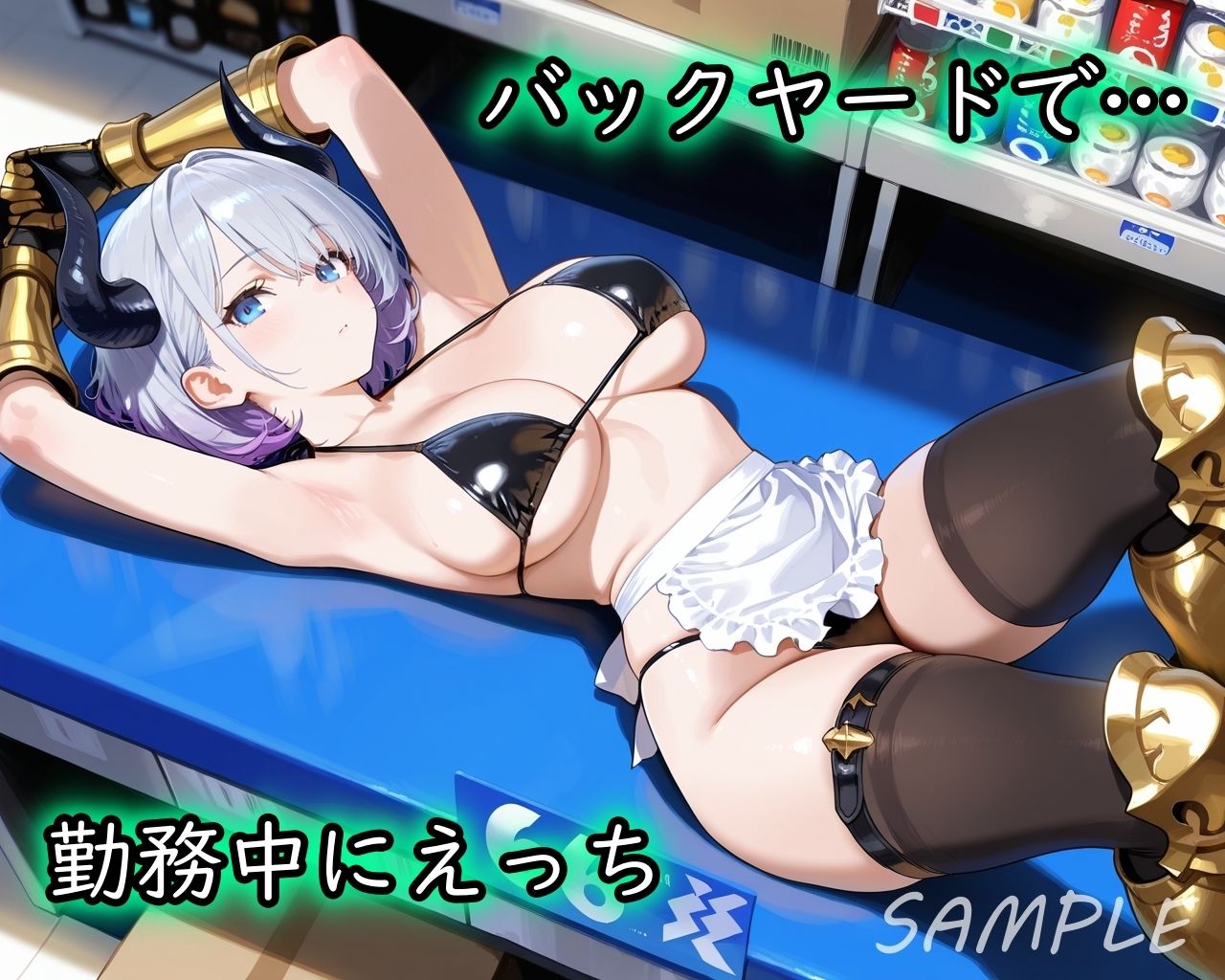 【ゴウェザフざえもんR】漆黒のハーデス店長R サンプル5ページ目