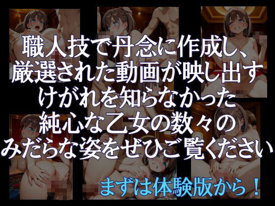 純潔乙女落花妖艶録 其ノ六 ア●ちゃん編 サンプル2ページ目